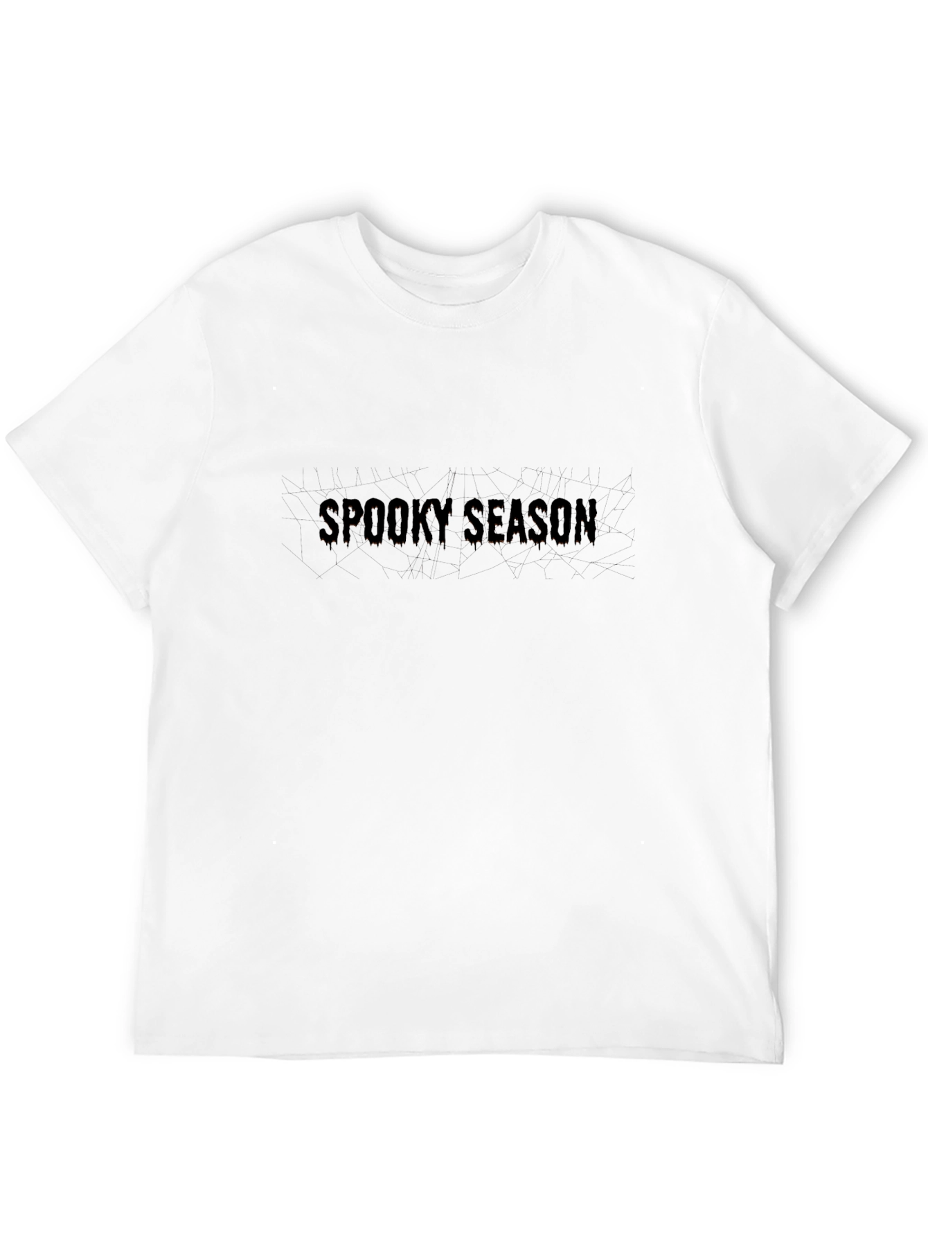 Spooky Season Black Tee Shirt
