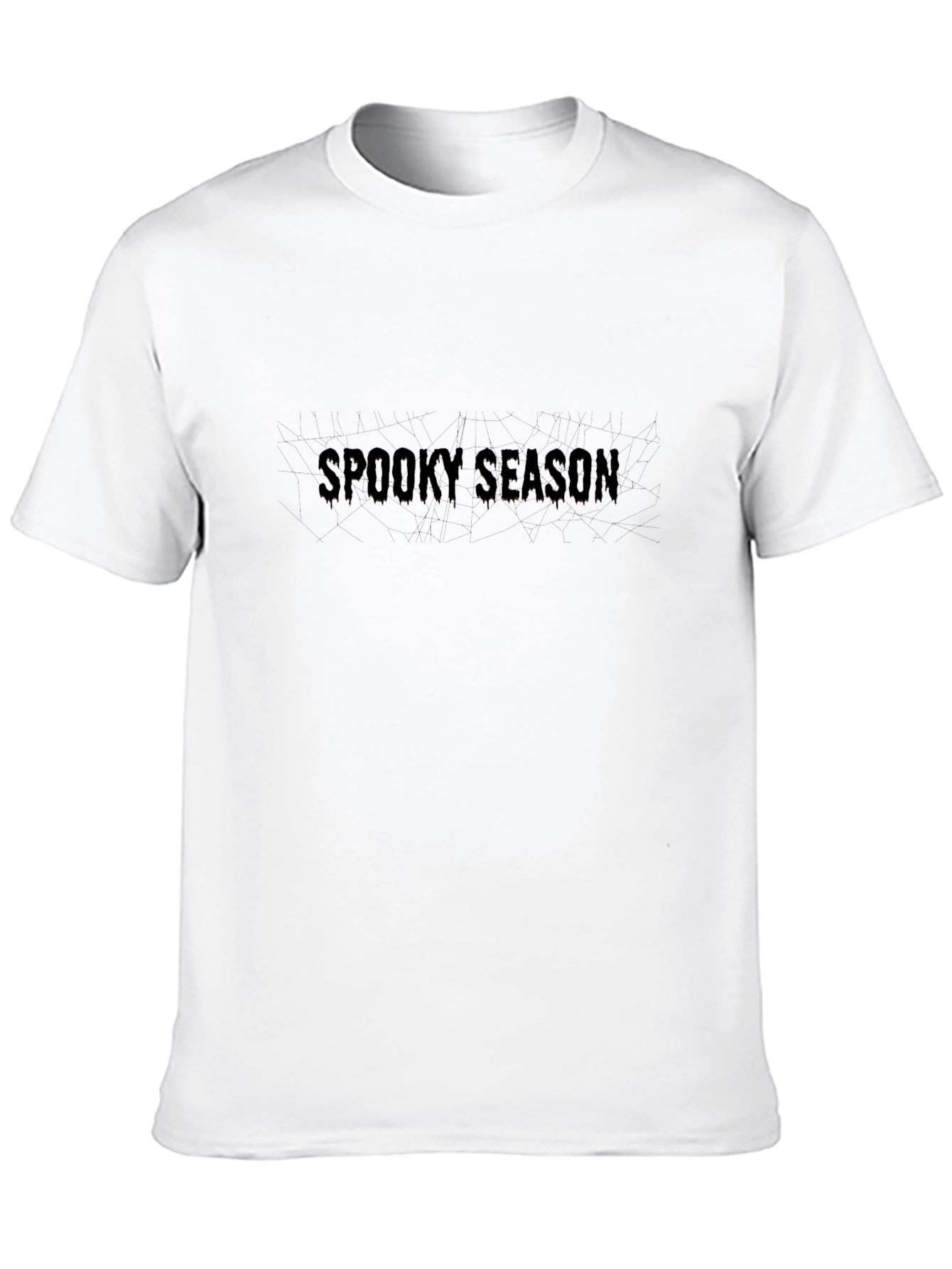 Spooky Season Black Tee Shirt
