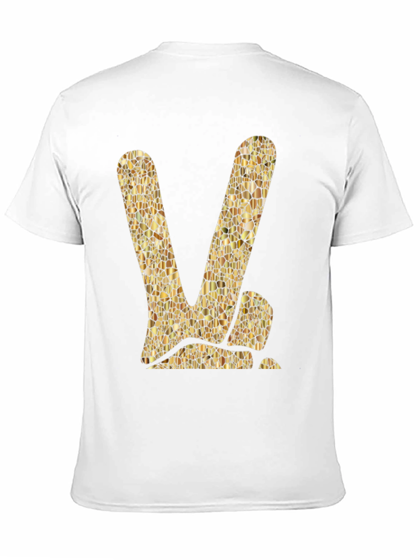 Peace Sign Graphic Tee - Stylish Black T-Shirt