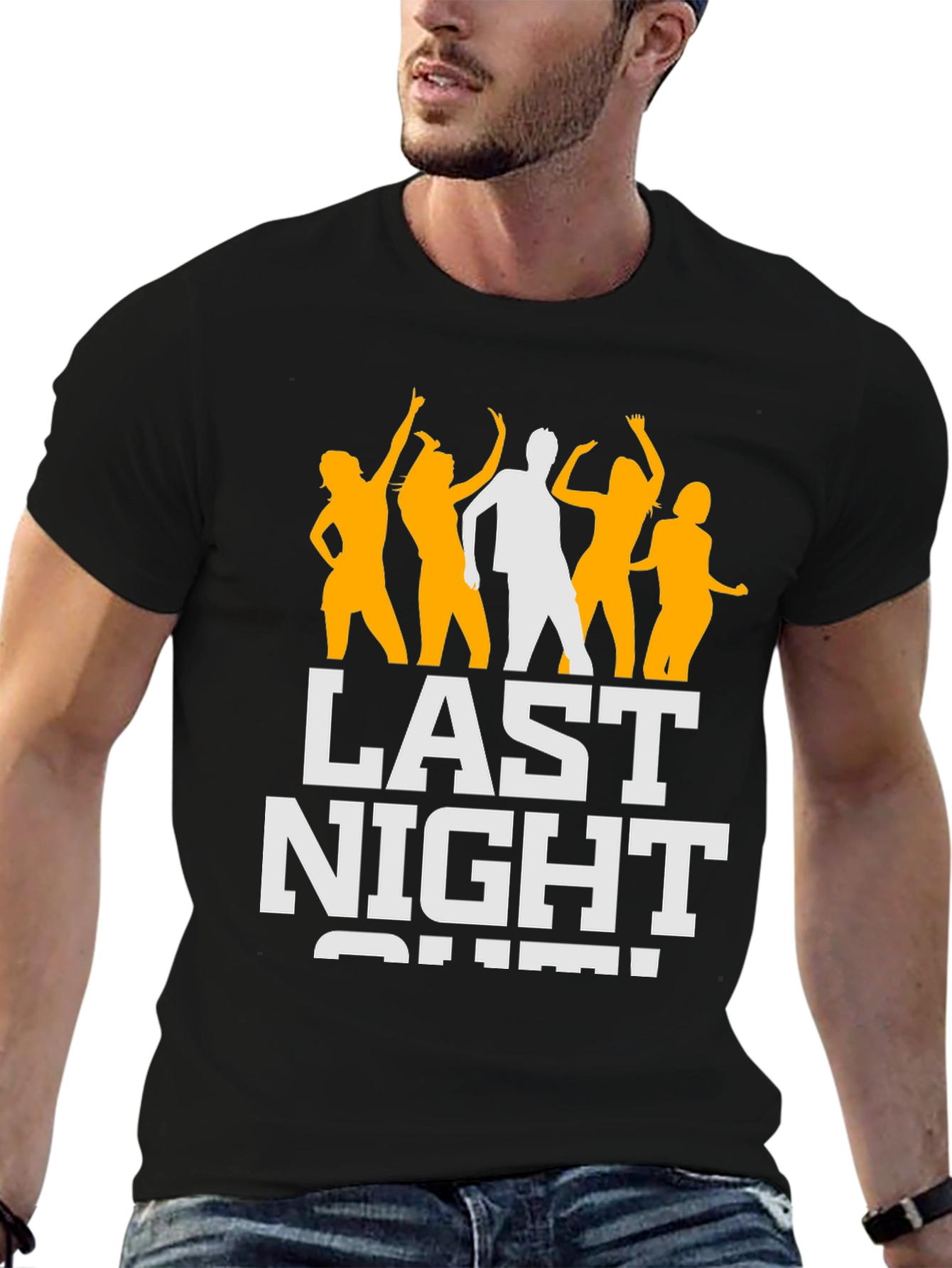 Last Night Out Graphic Tee - Party Ready