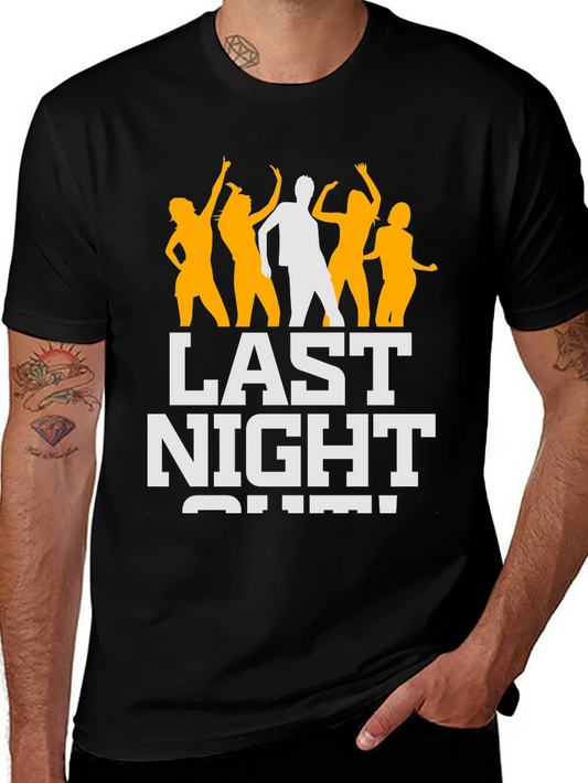 Last Night Out Graphic Tee - Party Ready