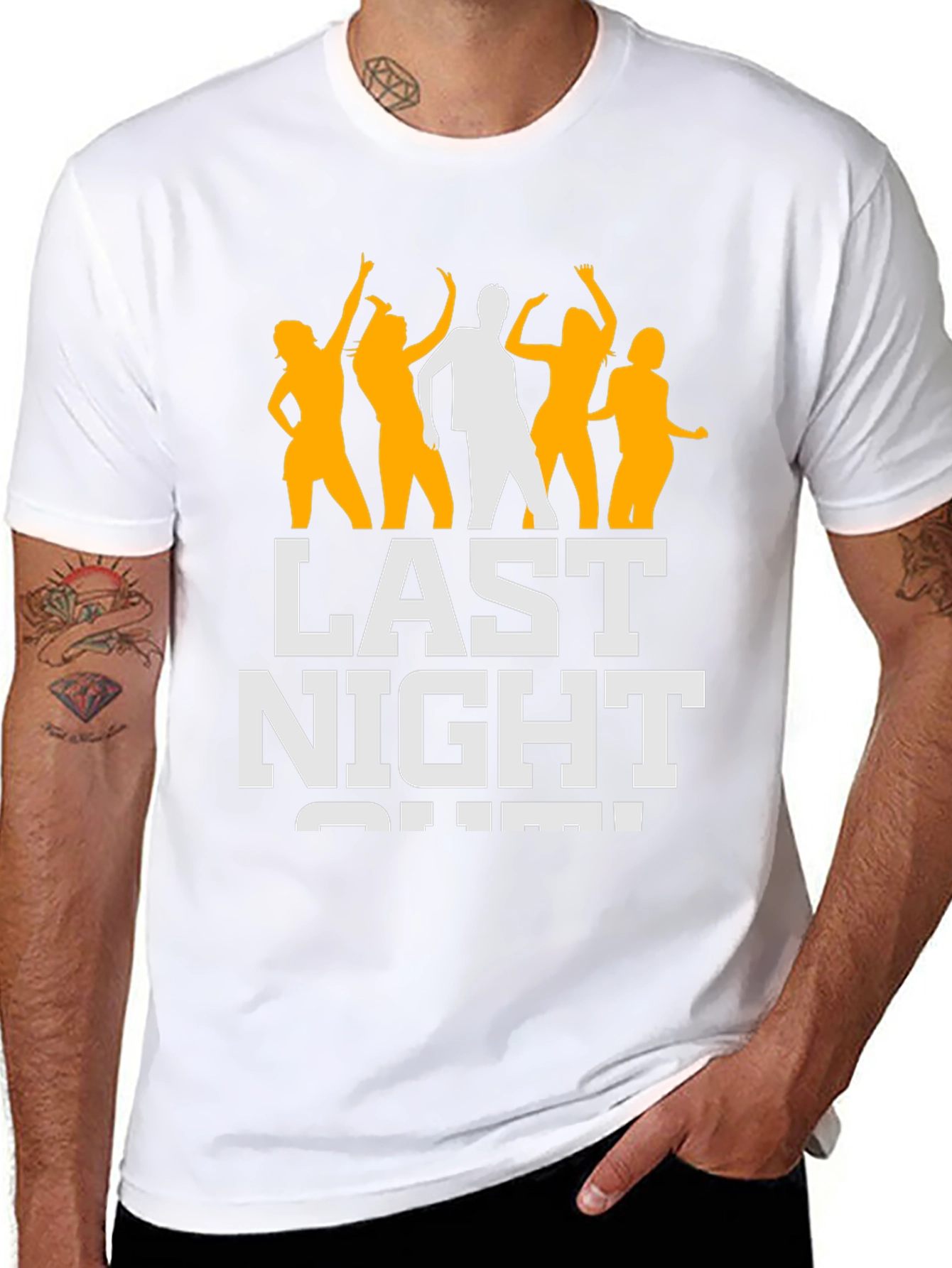 Last Night Out Graphic Tee - Party Ready