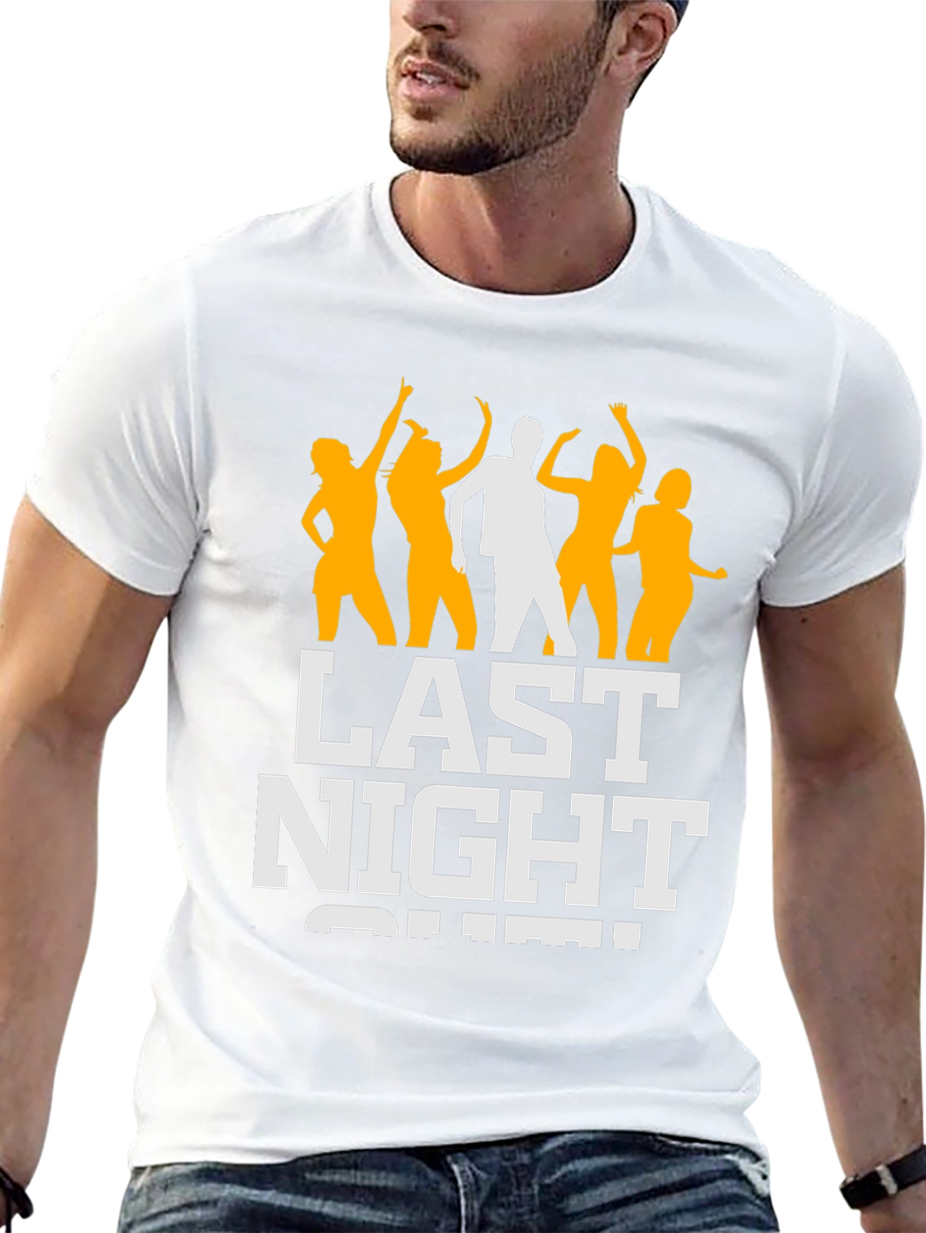 Last Night Out Graphic Tee - Party Ready