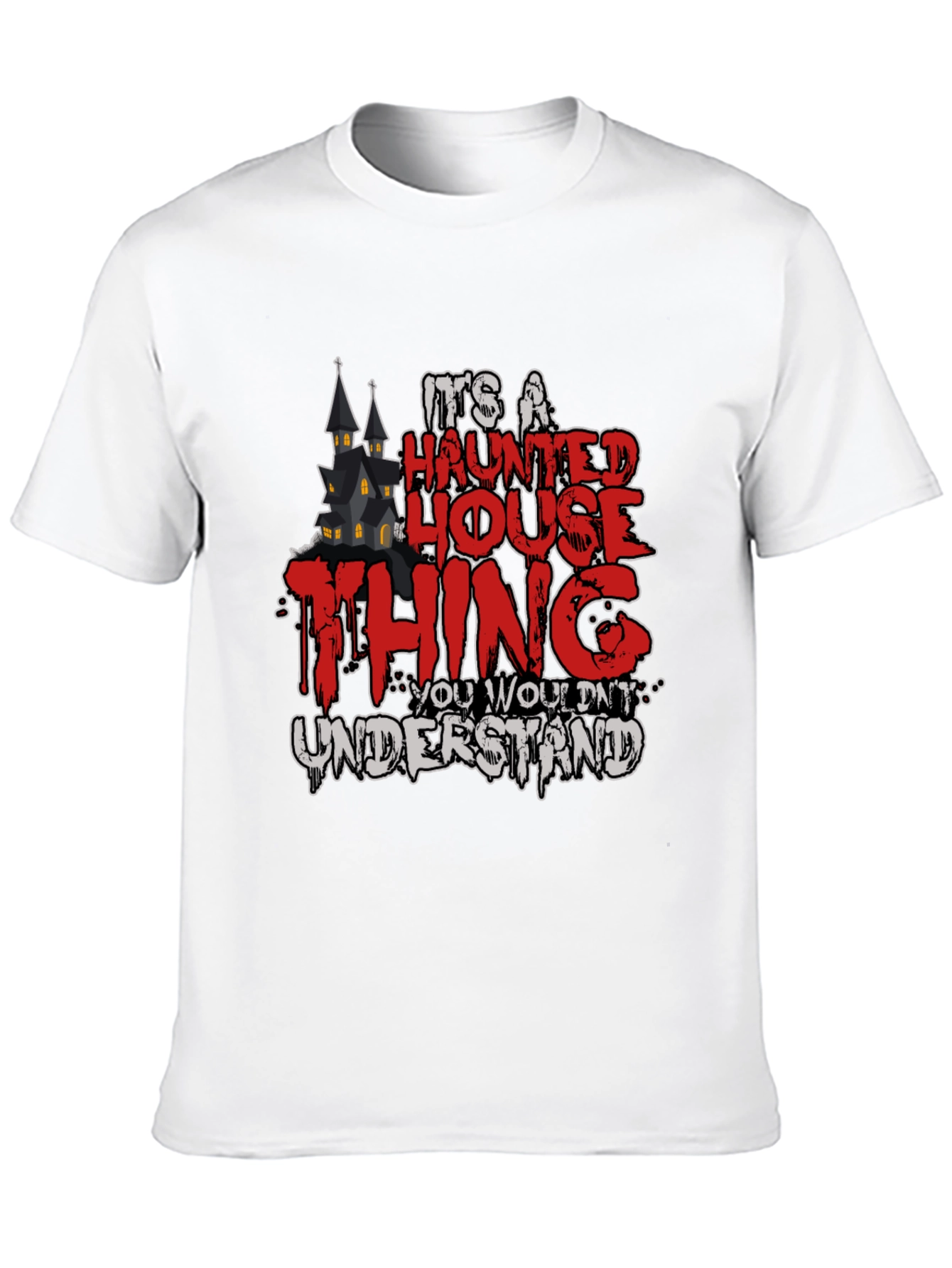 Haunted House Thing Graphic Tee