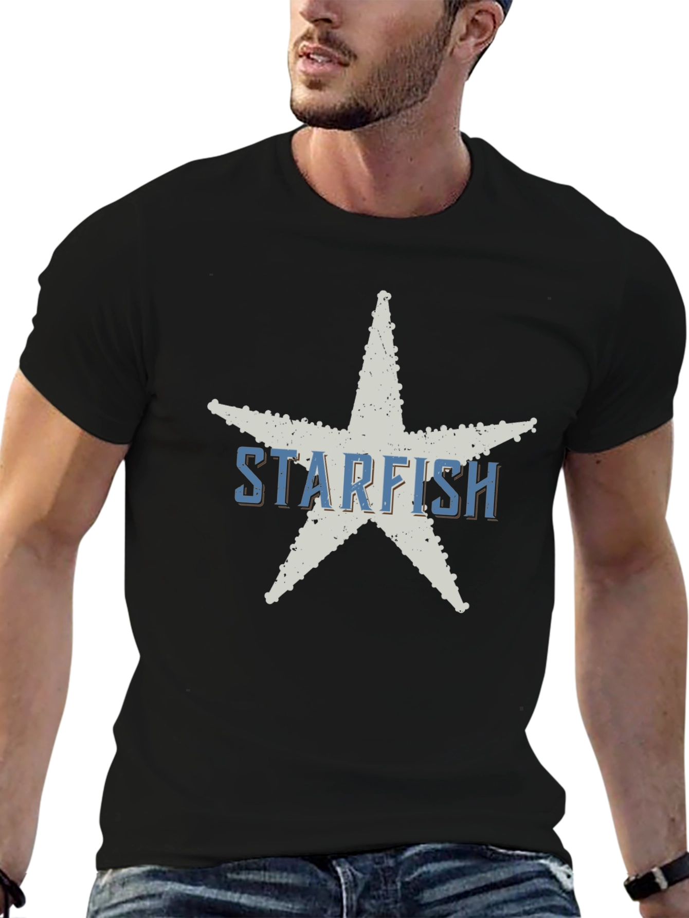 Starfish Graphic Tee - Coastal Casual Style