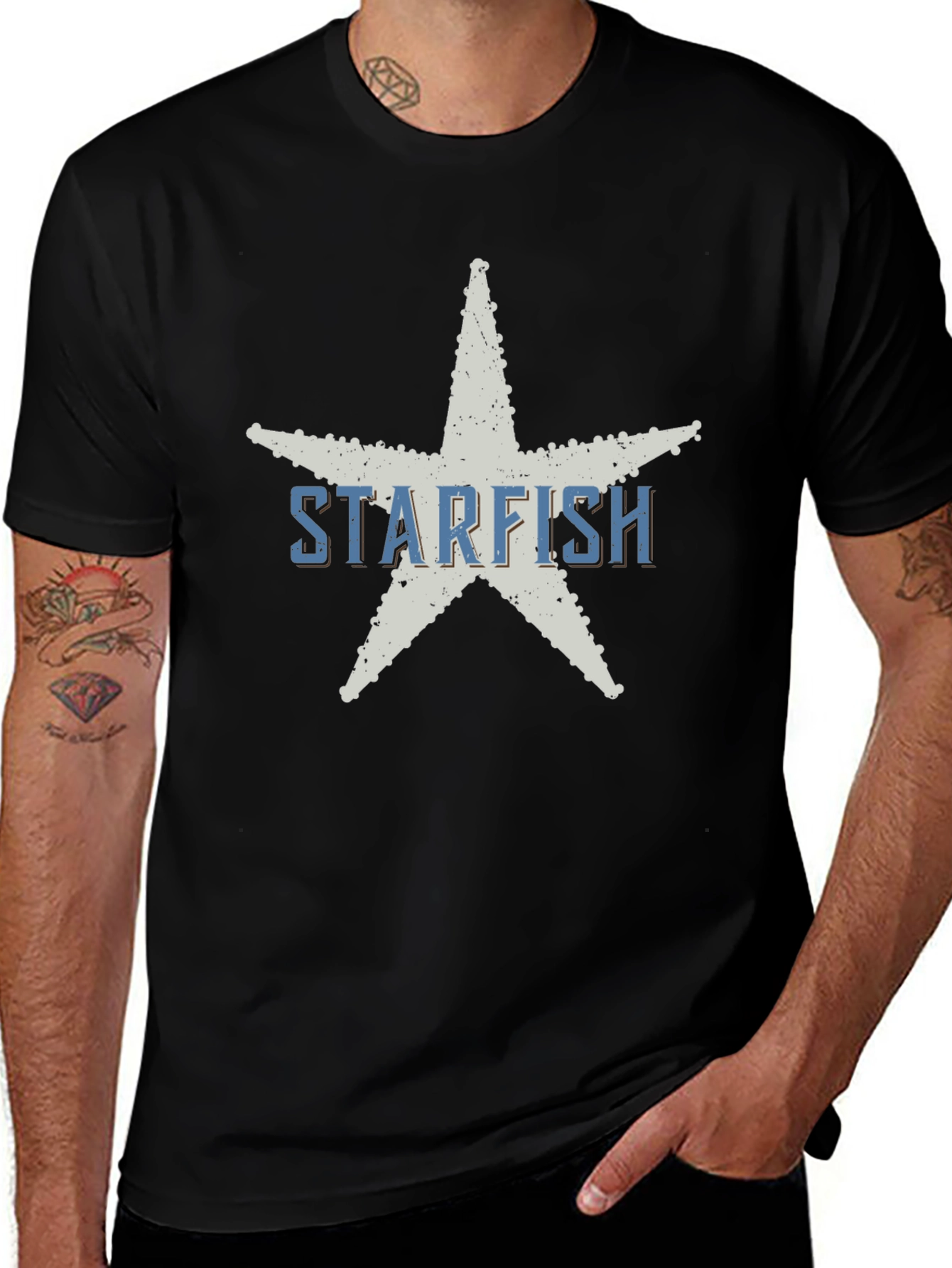 Starfish Graphic Tee - Coastal Casual Style