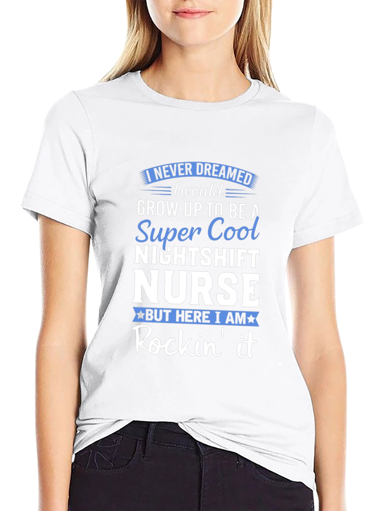 Nightshift Nurse T-Shirt - Super Cool Design