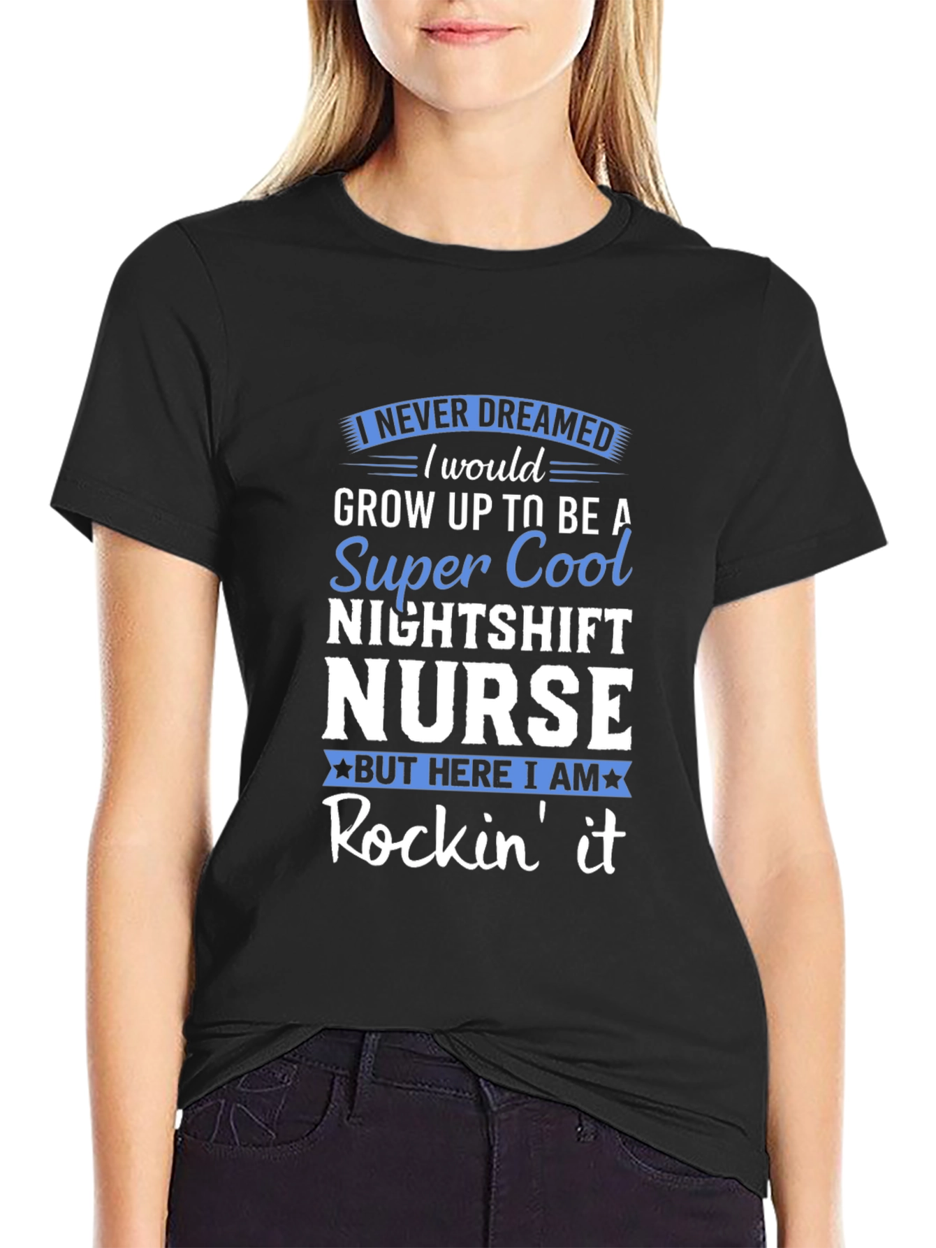 Nightshift Nurse T-Shirt - Super Cool Design