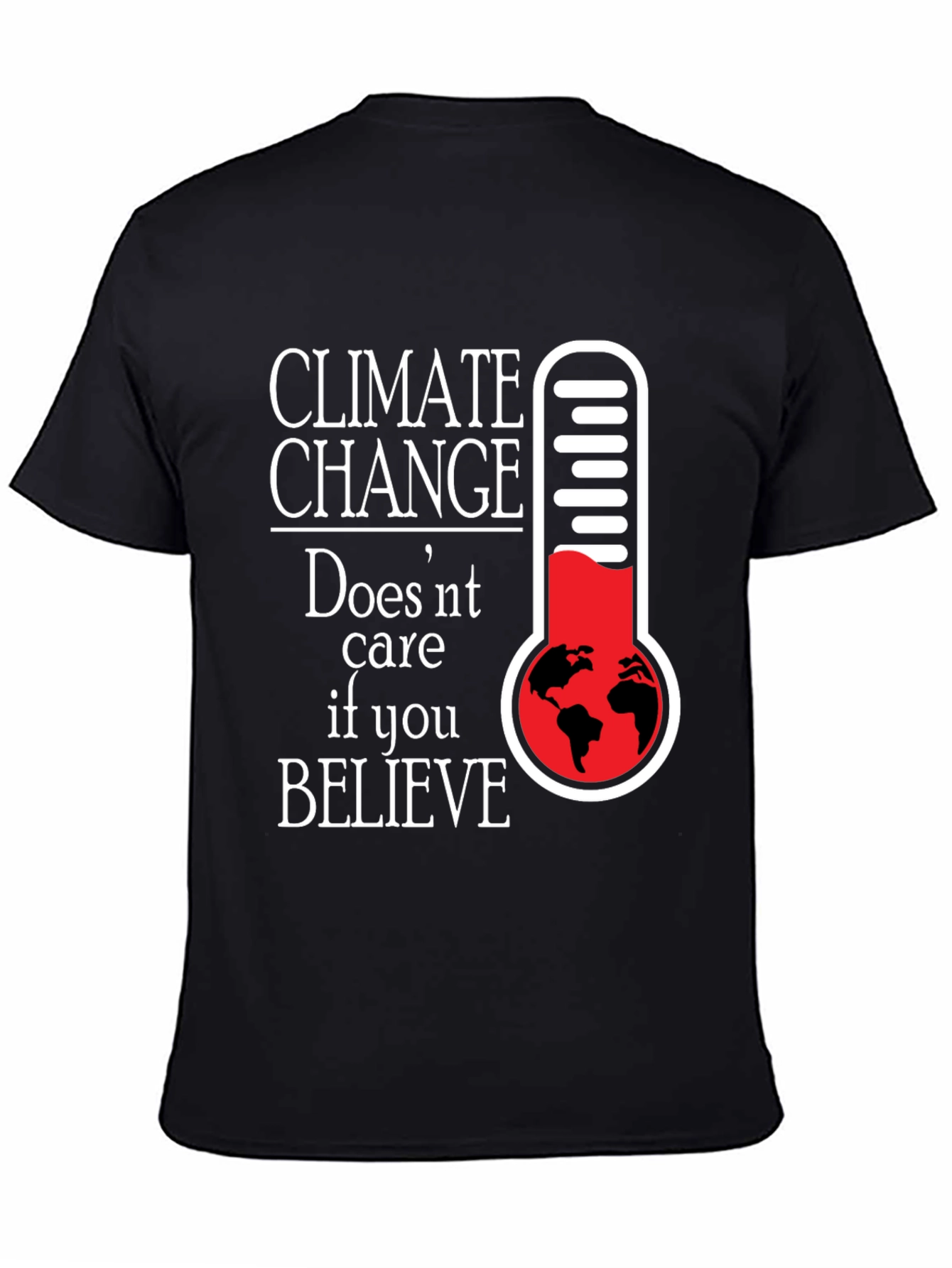 Climate Change Awareness Graphic T-Shirt
