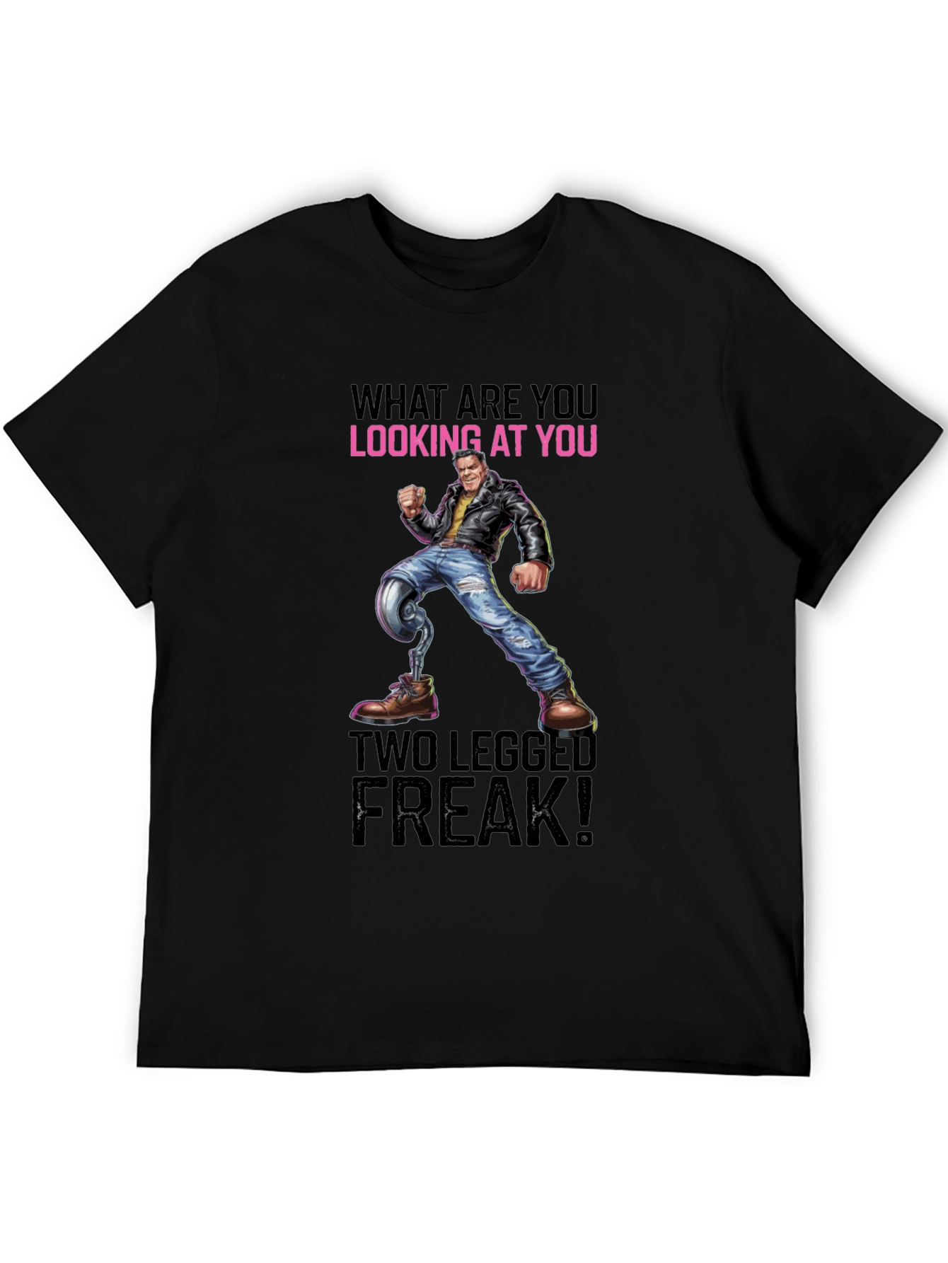 Two Legged Freak T-Shirt - Offensive Humor Tee