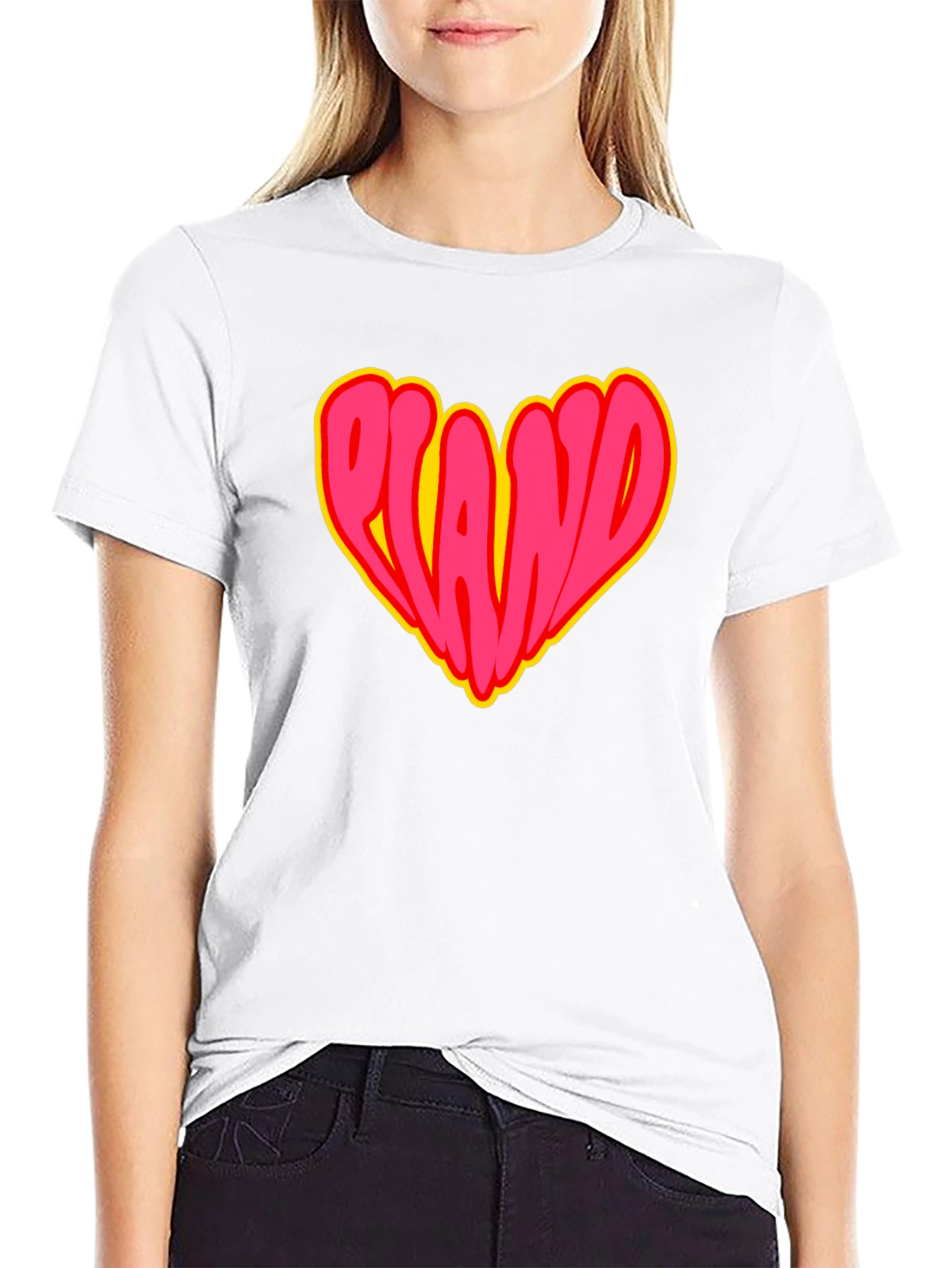 Heart Plano Graphic T-Shirt