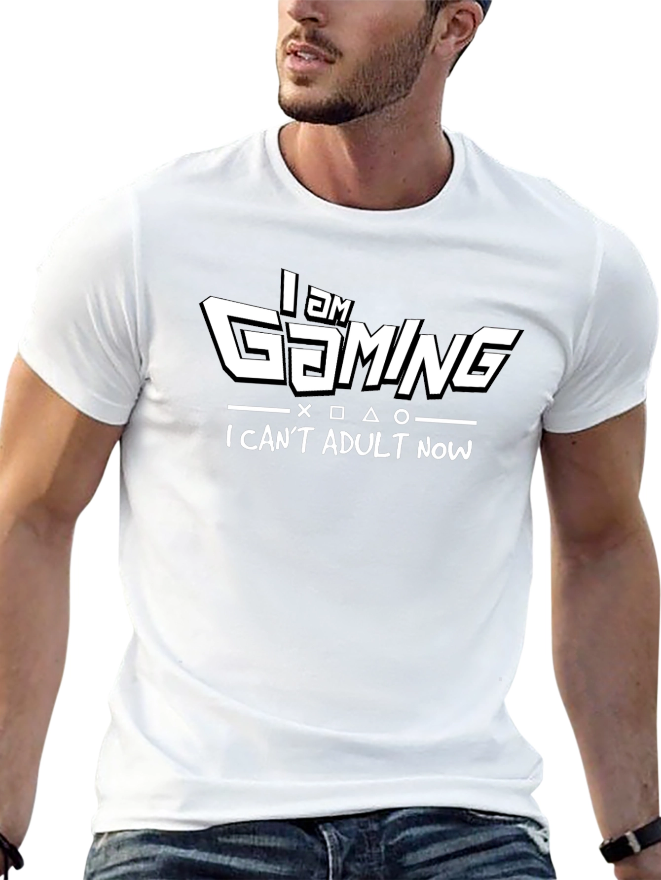 I Am Gaming T-Shirt - Cant Adult Now