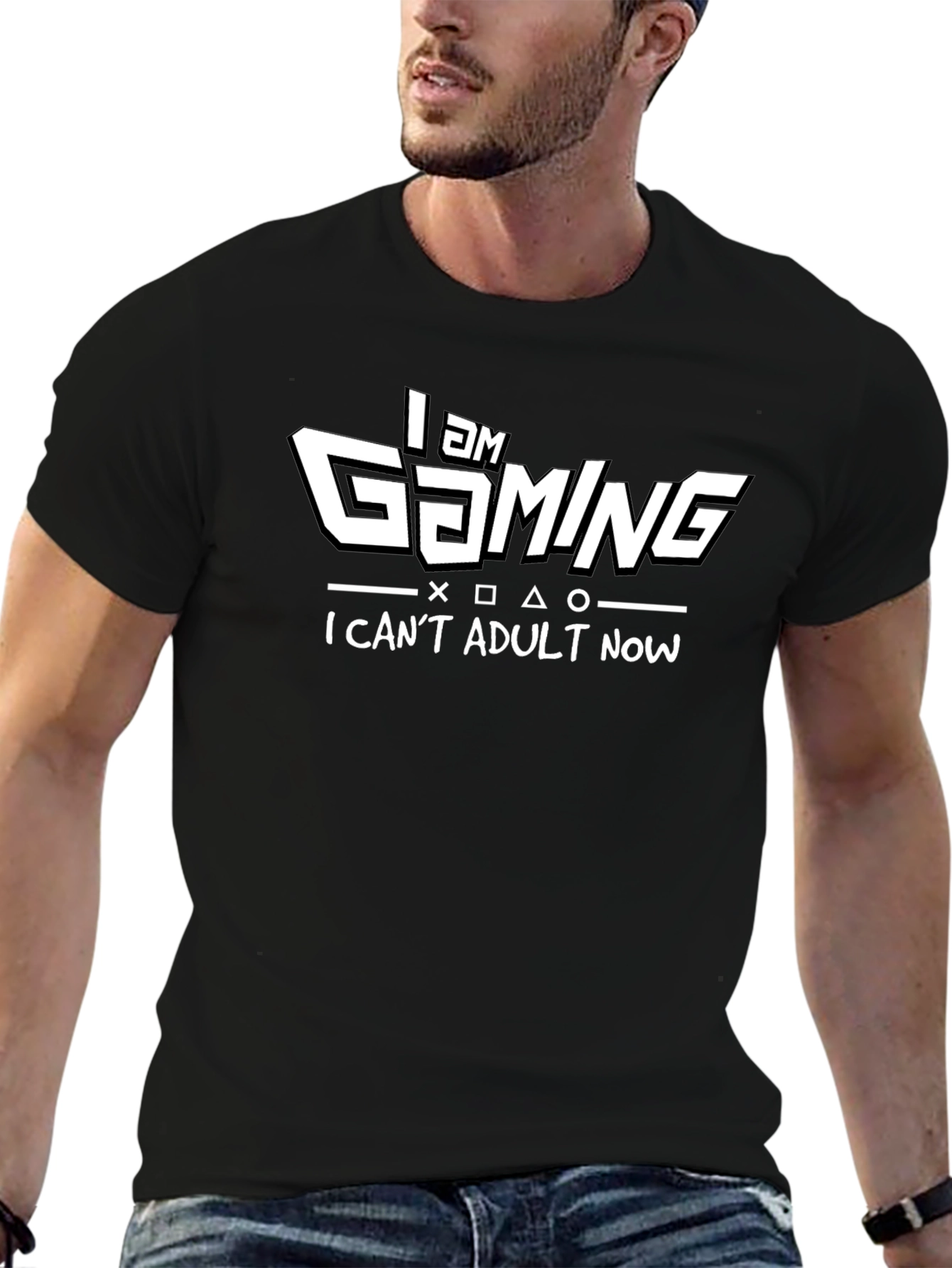 I Am Gaming T-Shirt - Cant Adult Now