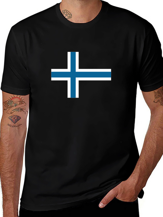 Nordic Cross T-Shirt - Black
