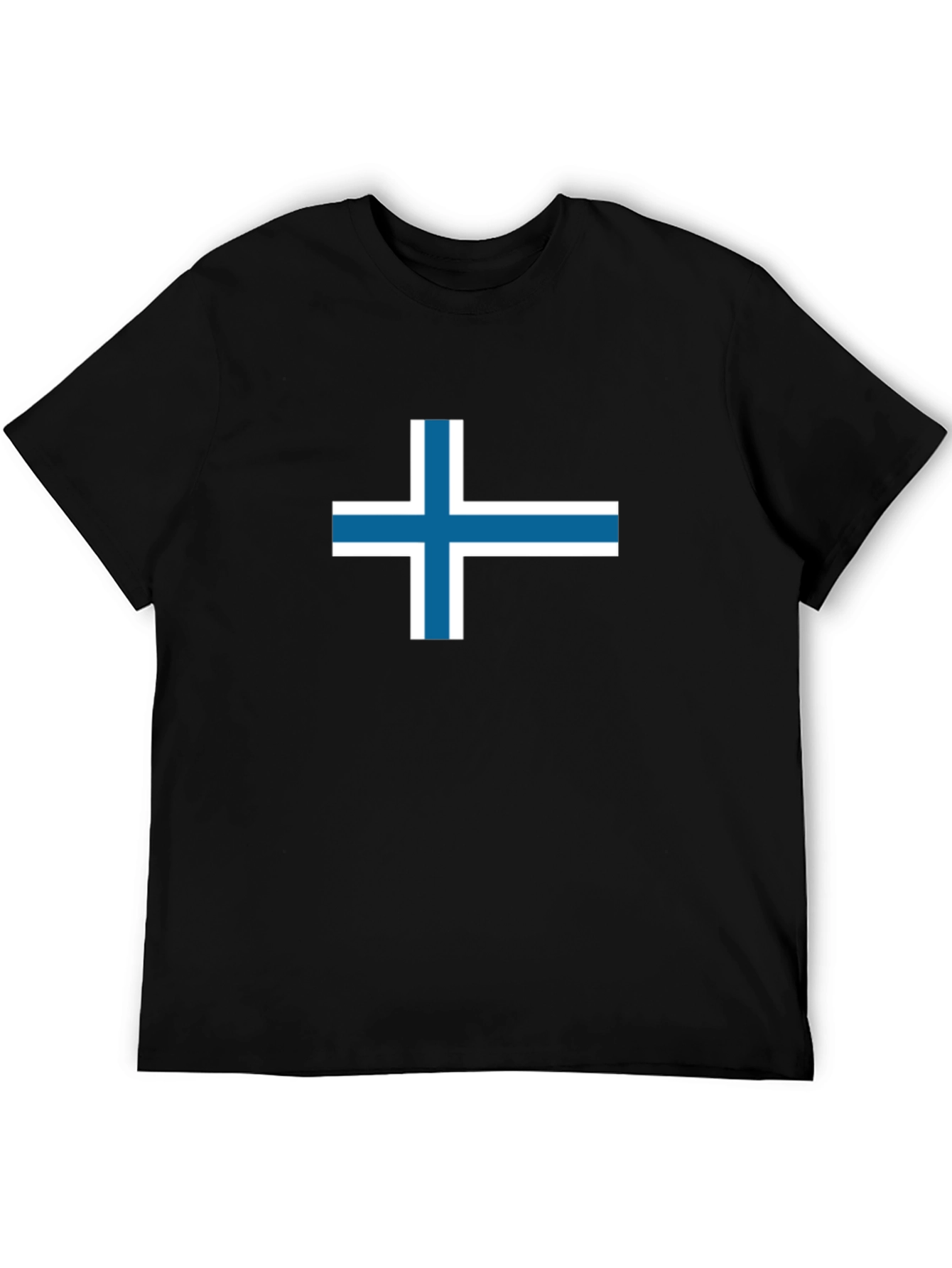 Nordic Cross T-Shirt - Black