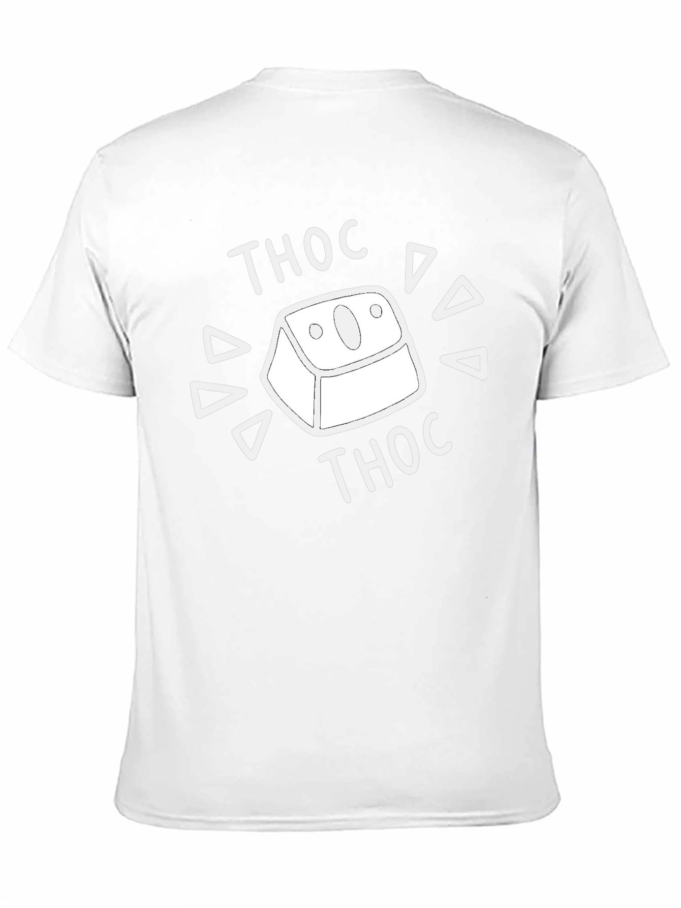 THOC Keycap T-Shirt - Keyboard Enthusiast Apparel