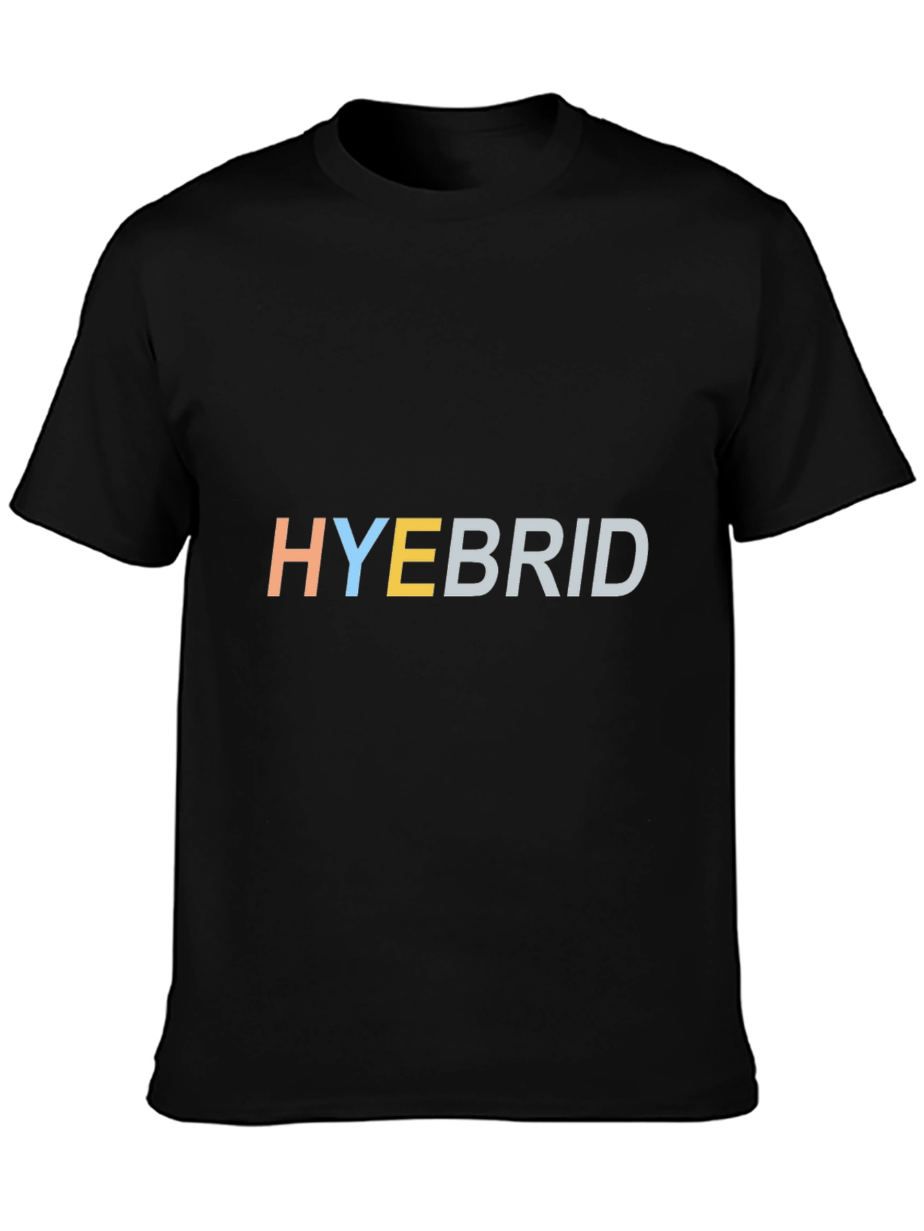 HYEBRID Tee - Modern Graphic Print T-Shirt