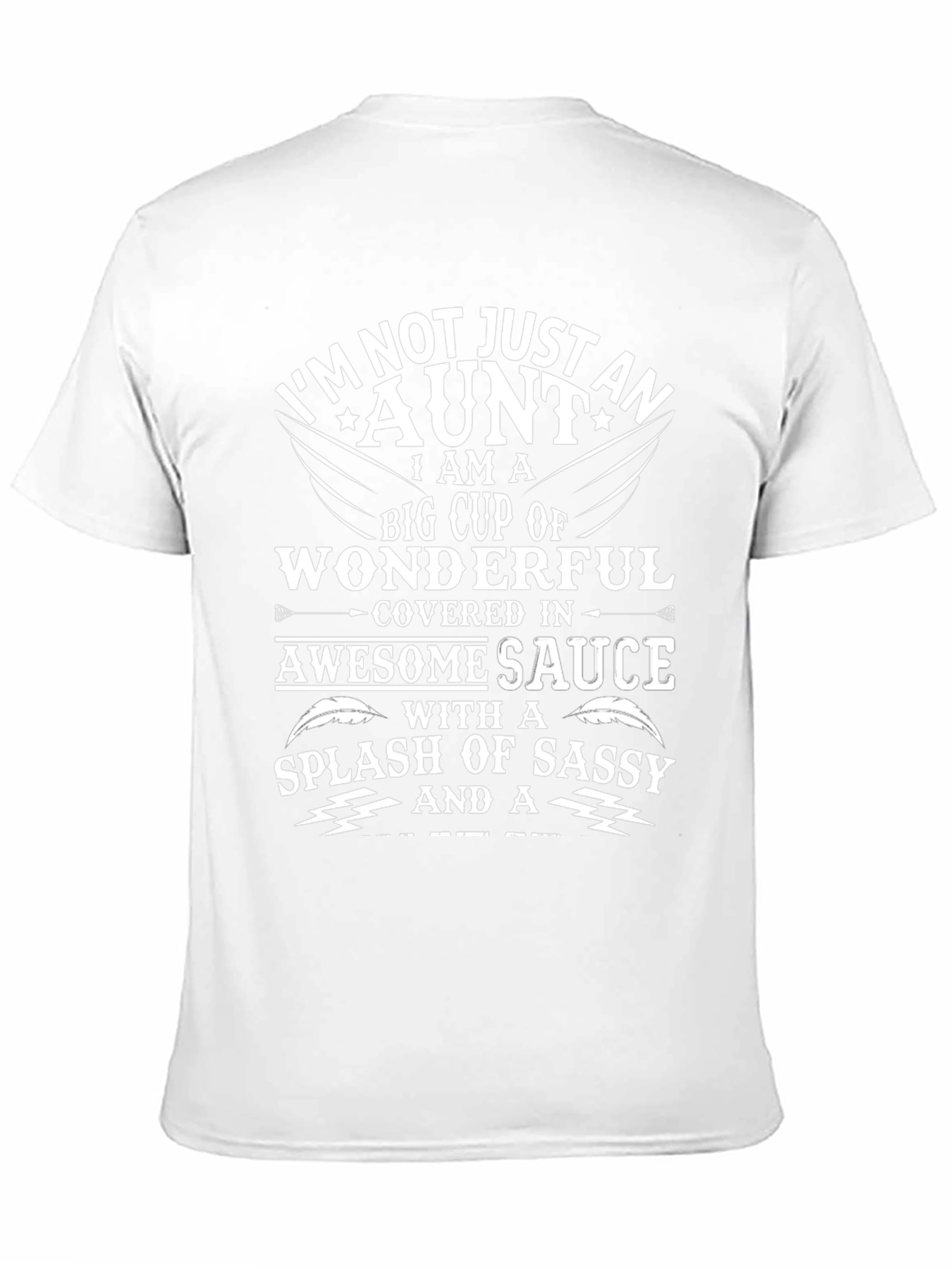 Awesome Aunt Graphic T-Shirt - Sassy Aunt Tee