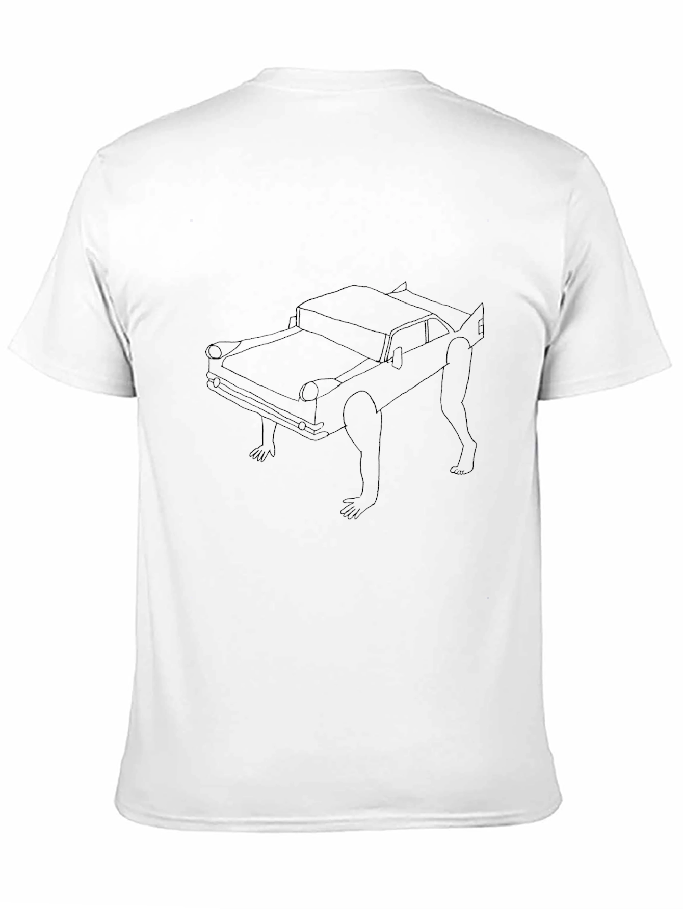 Car-Man T-Shirt | Black Graphic Tee