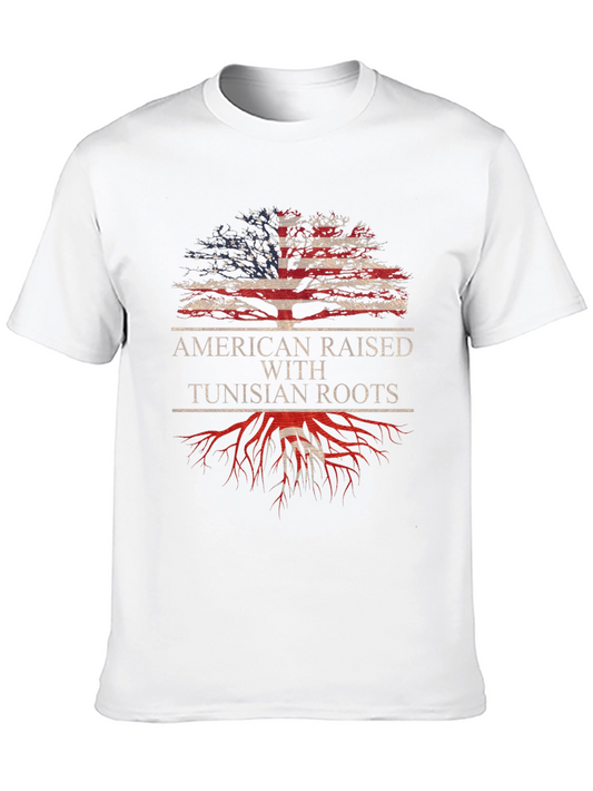 American Raised with Tunisian Roots T-Shirt