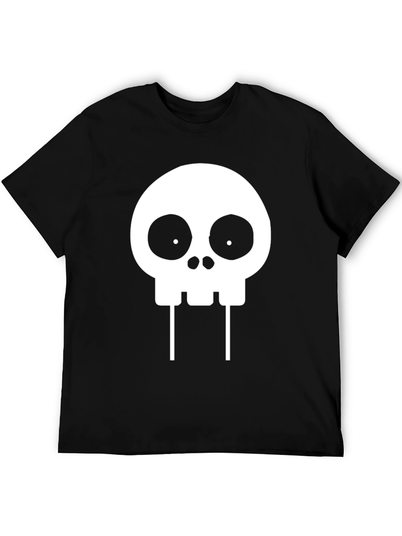 Skull Graphic Black T-Shirt