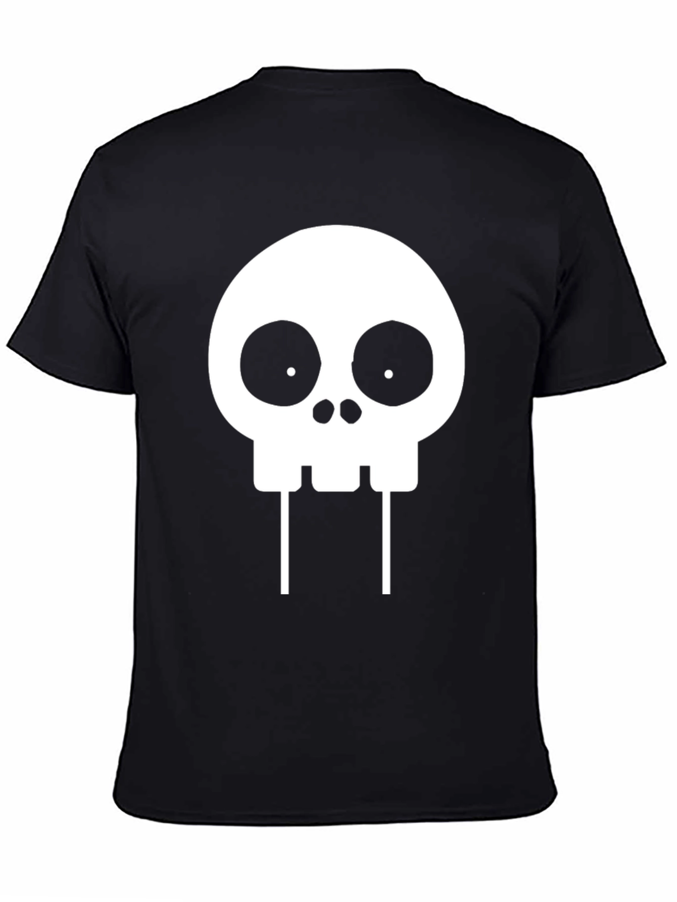 Skull Graphic Black T-Shirt