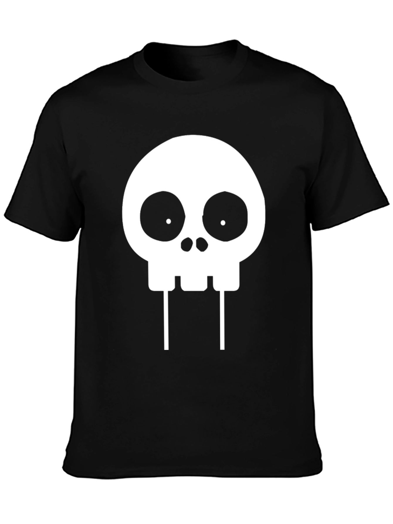 Skull Graphic Black T-Shirt