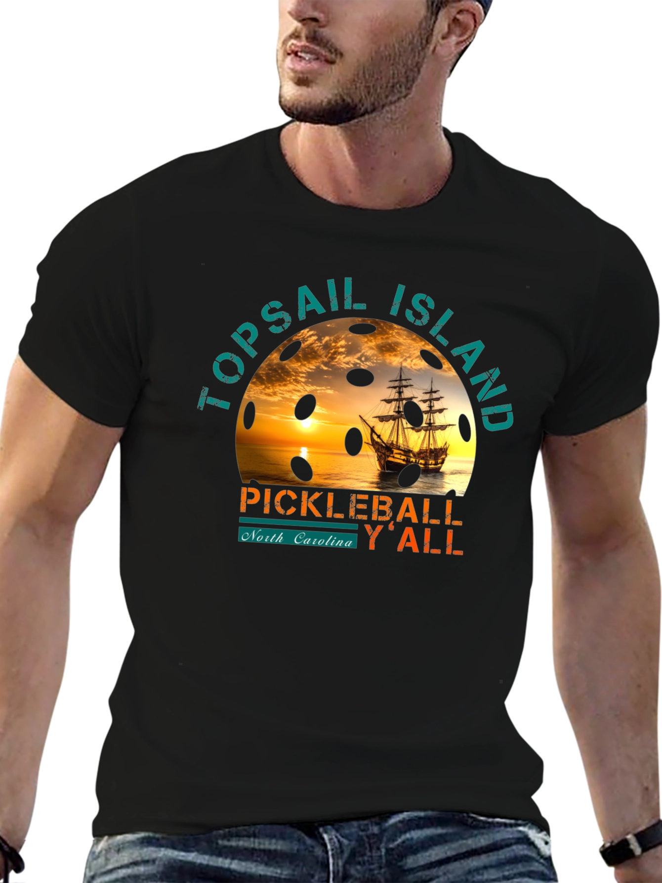 Topsail Island Pickleball T-Shirt