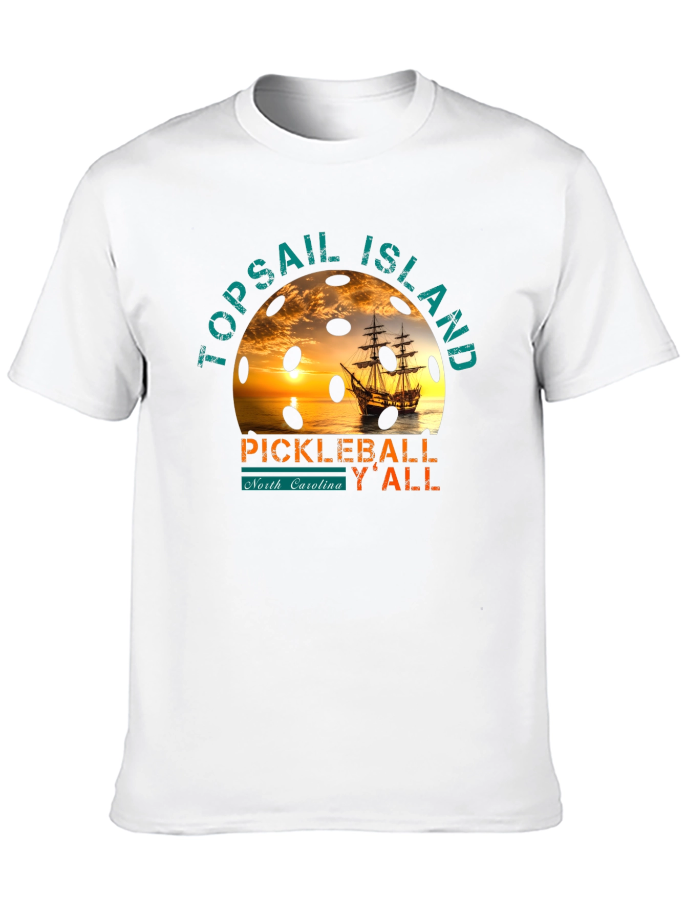 Topsail Island Pickleball T-Shirt