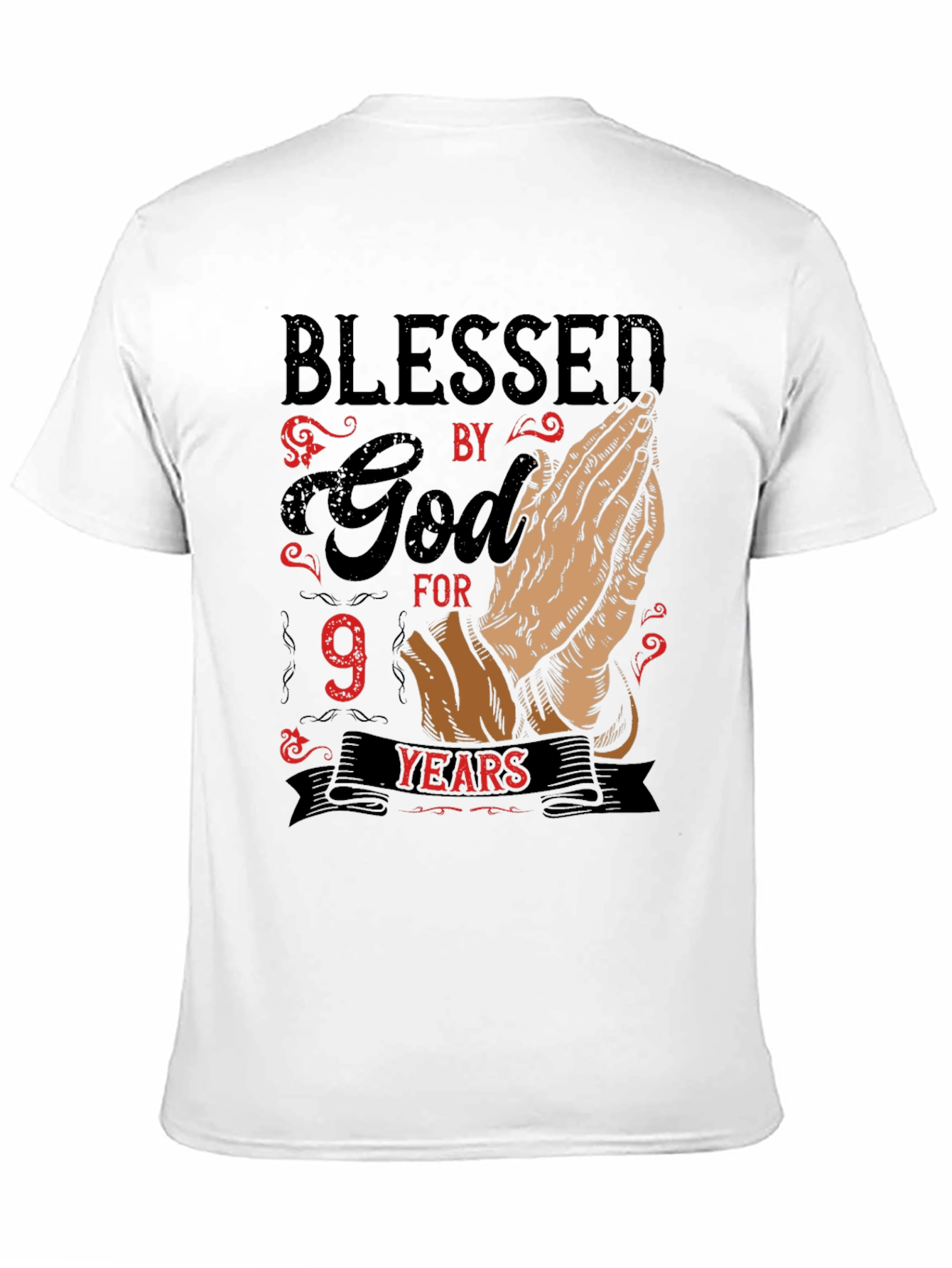 Blessed by God for 9 Years T-Shirt