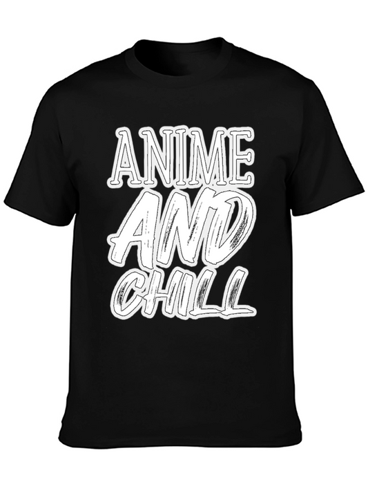 Anime and Chill Graphic T-Shirt
