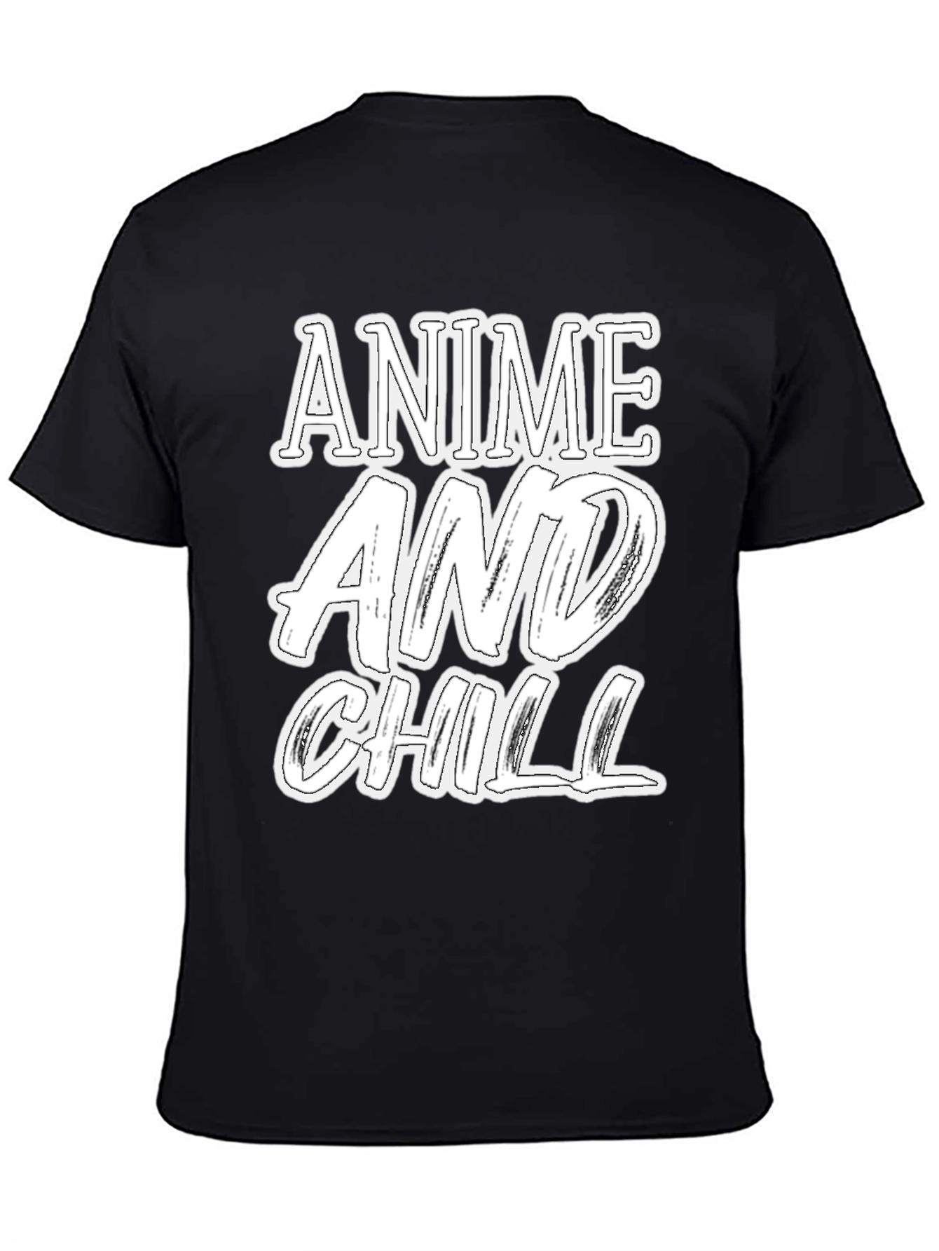 Anime and Chill Graphic T-Shirt