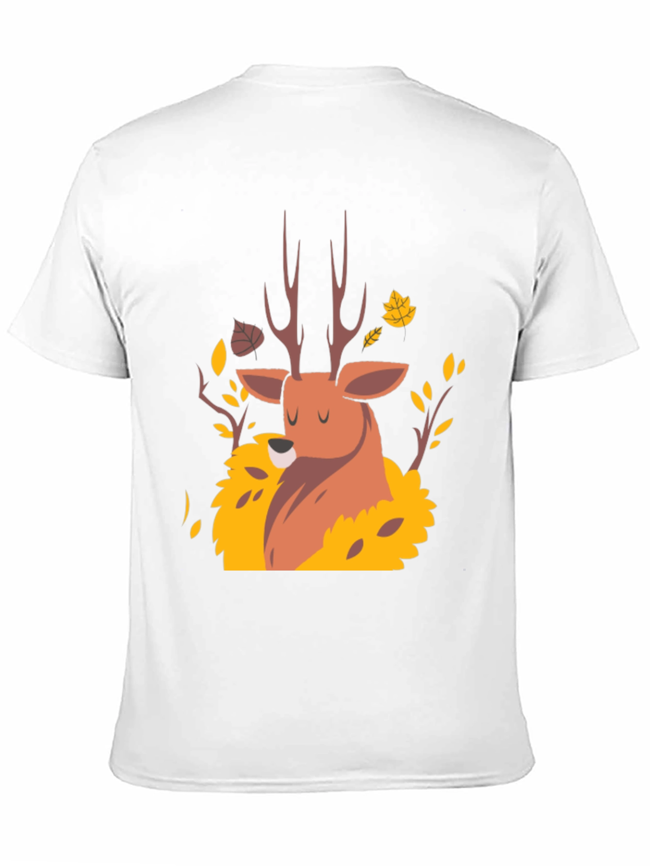 Autumn Deer Graphic Tee - Nature Inspired Comfort