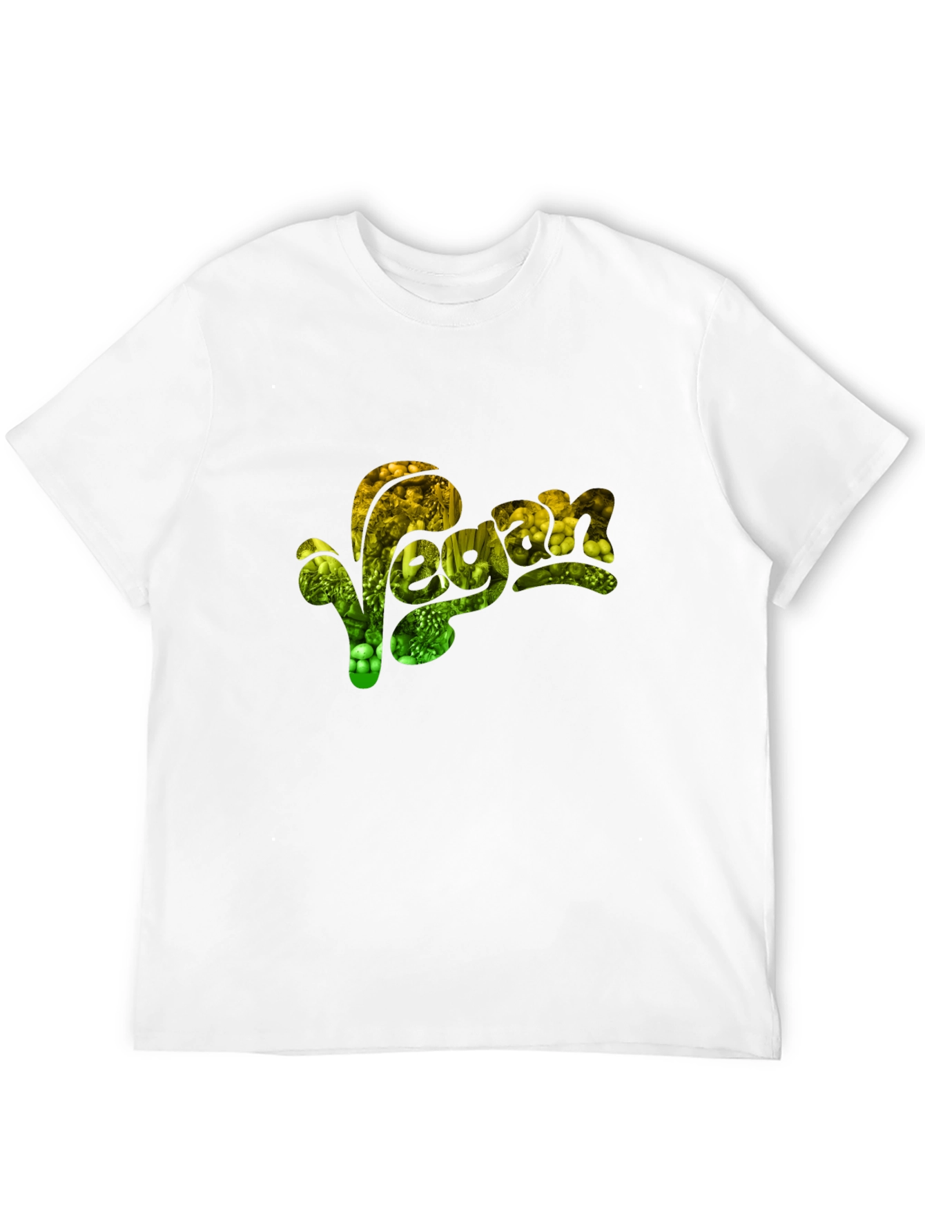 Vegan Graphic T-Shirt - Black