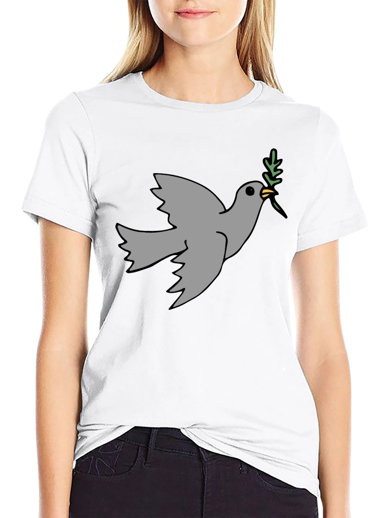 Peace Dove Graphic T-Shirt - Unisex Cotton Tee