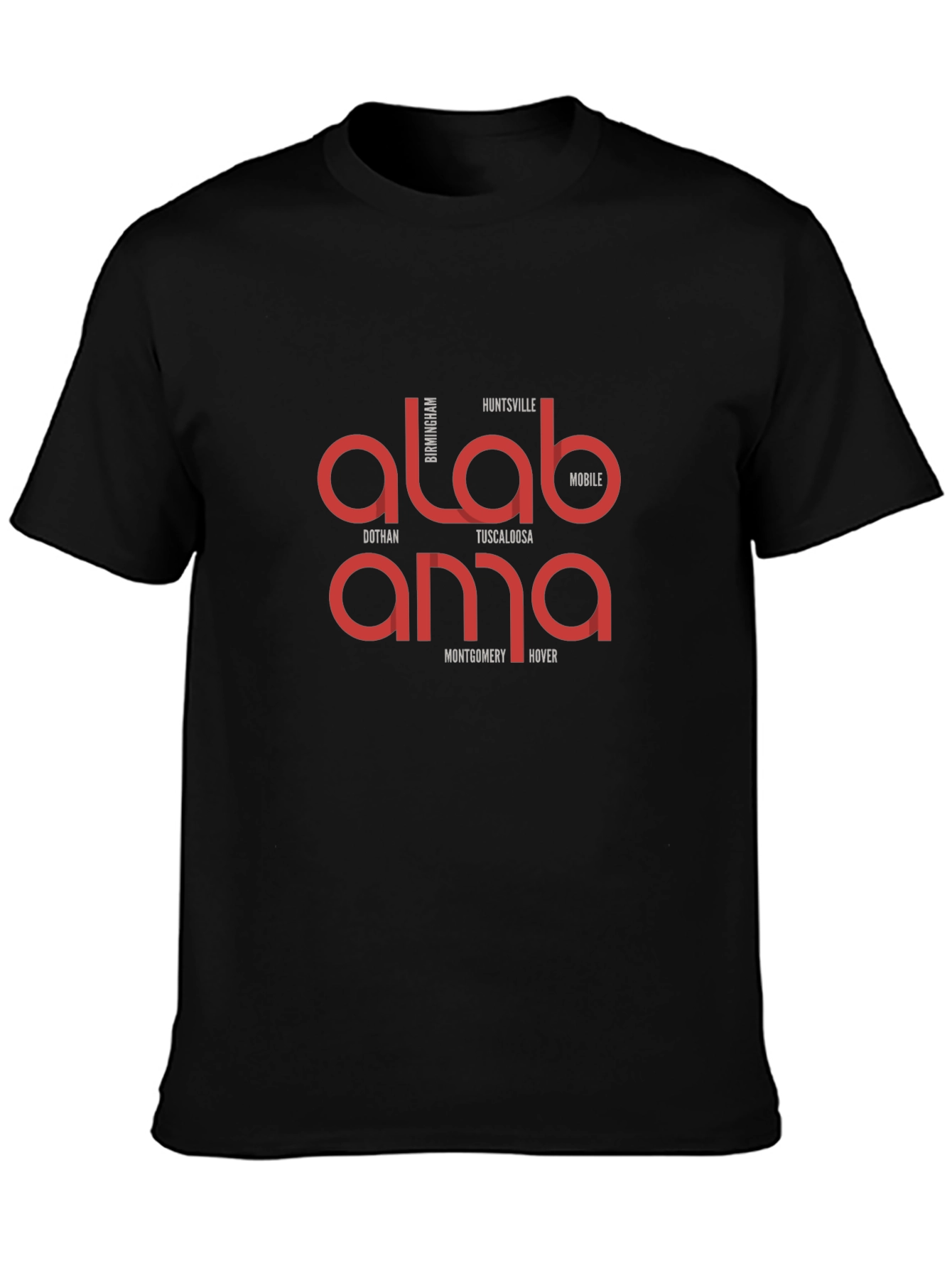 Alabama Cities Graphic T-Shirt