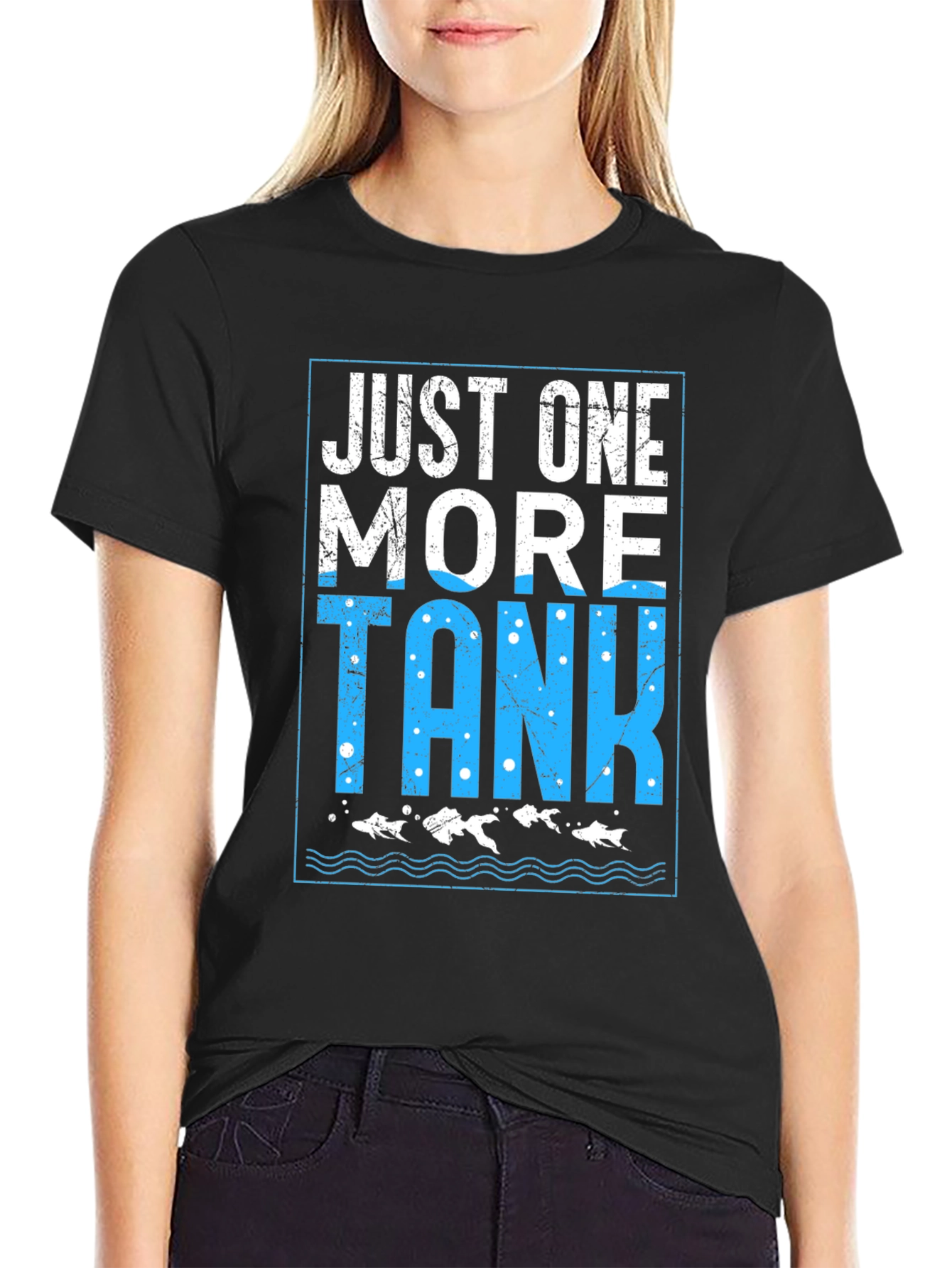 Just One More Tank T-Shirt Fish Lover Tee