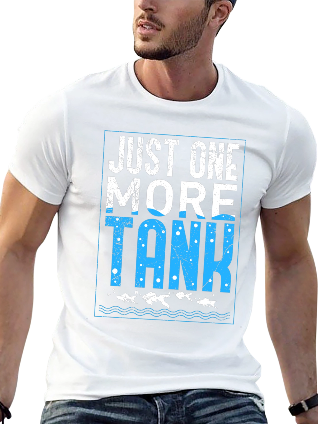 Just One More Tank T-Shirt Fish Lover Tee