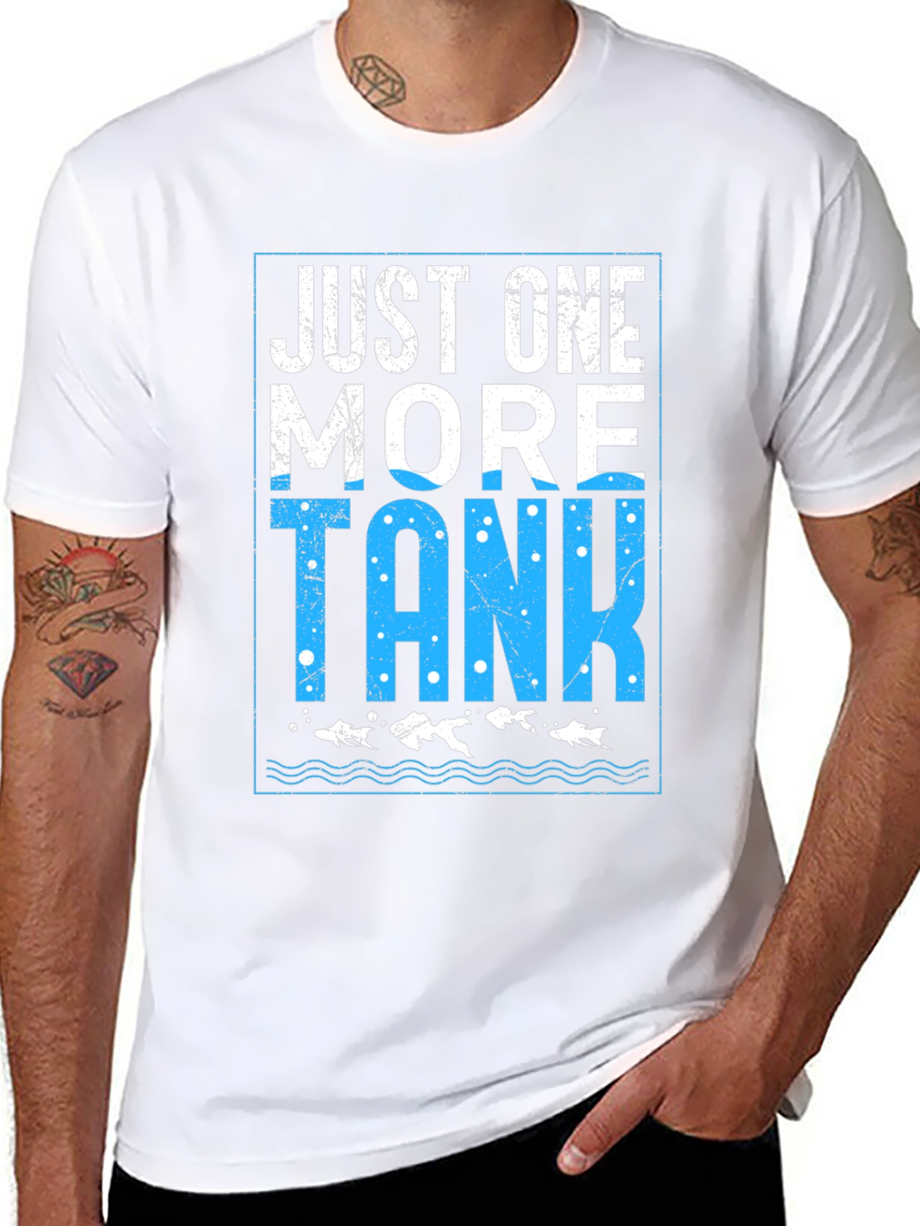 Just One More Tank T-Shirt Fish Lover Tee