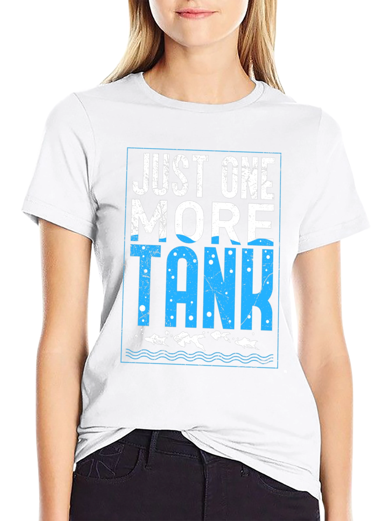 Just One More Tank T-Shirt Fish Lover Tee