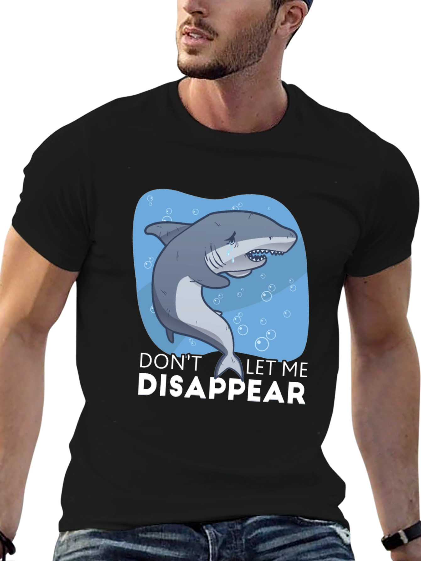 Save the Sharks T-Shirt - Dont Let Me Disappear
