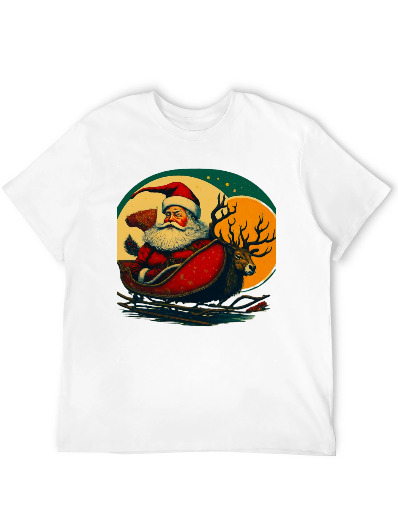 Santa & Reindeer T-Shirt