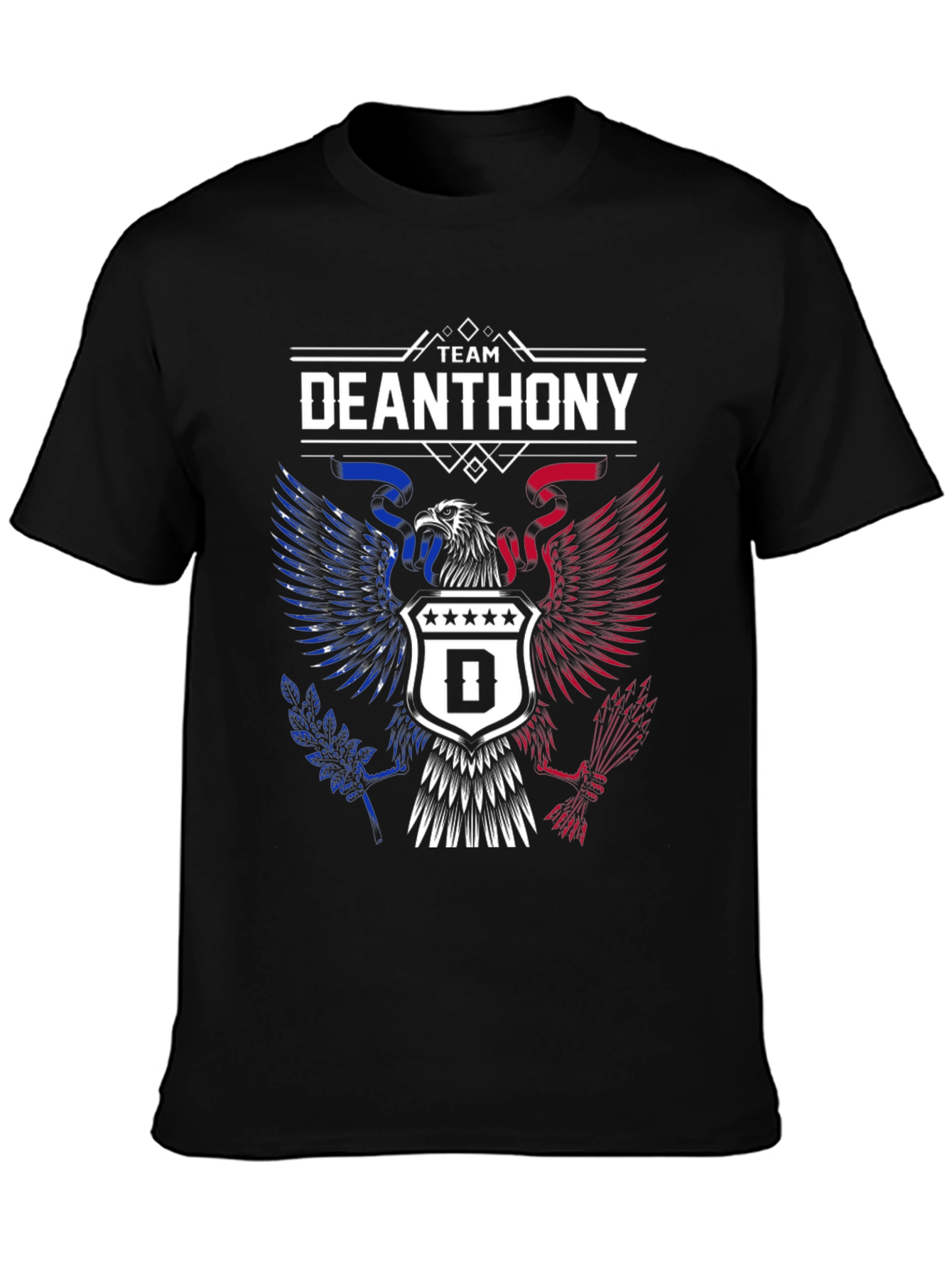 Team Deanthony Eagle Graphic Tee - Patriotic T-Shirt