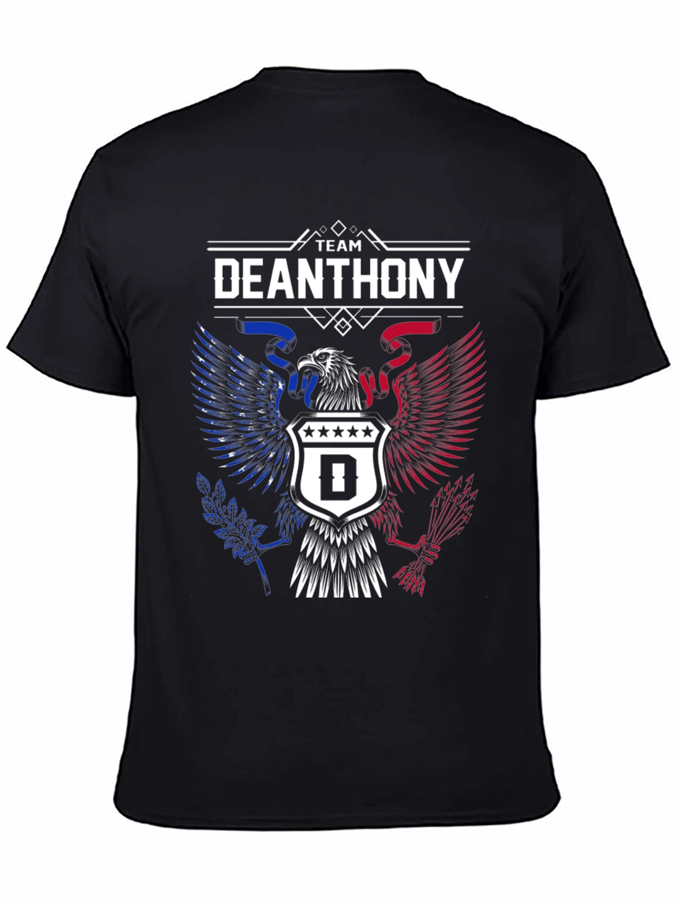 Team Deanthony Eagle Graphic Tee - Patriotic T-Shirt