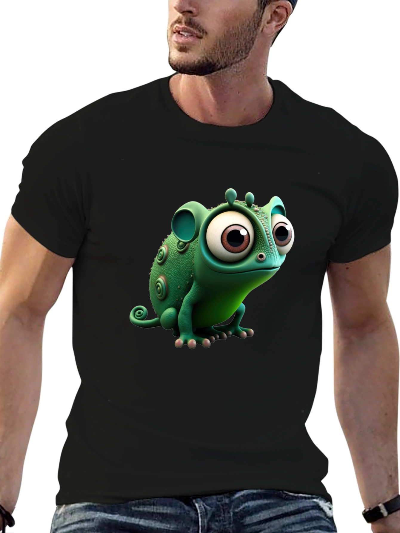 Cartoon Chameleon T-Shirt