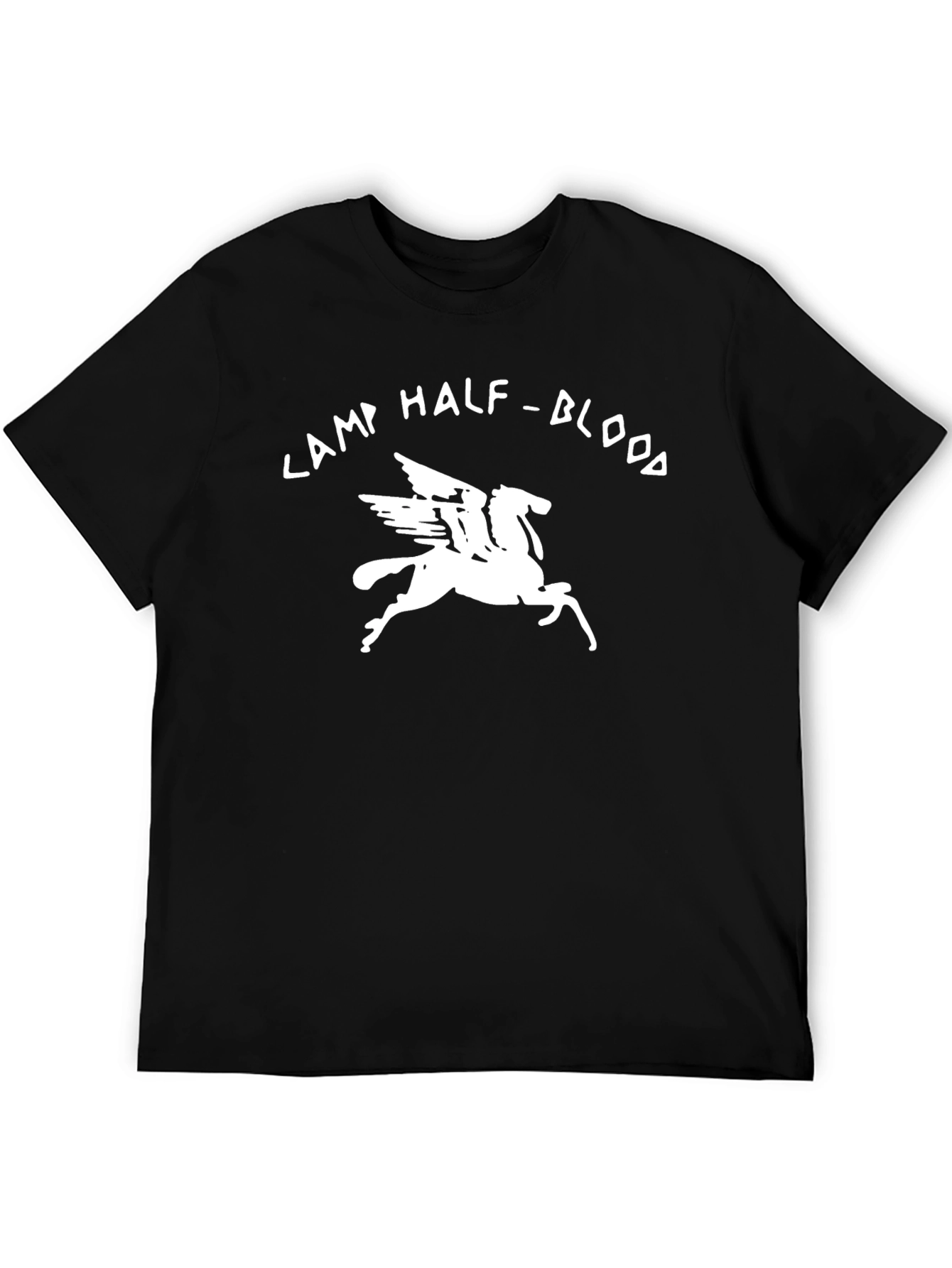 Camp Half-Blood Pegasus Black T-Shirt