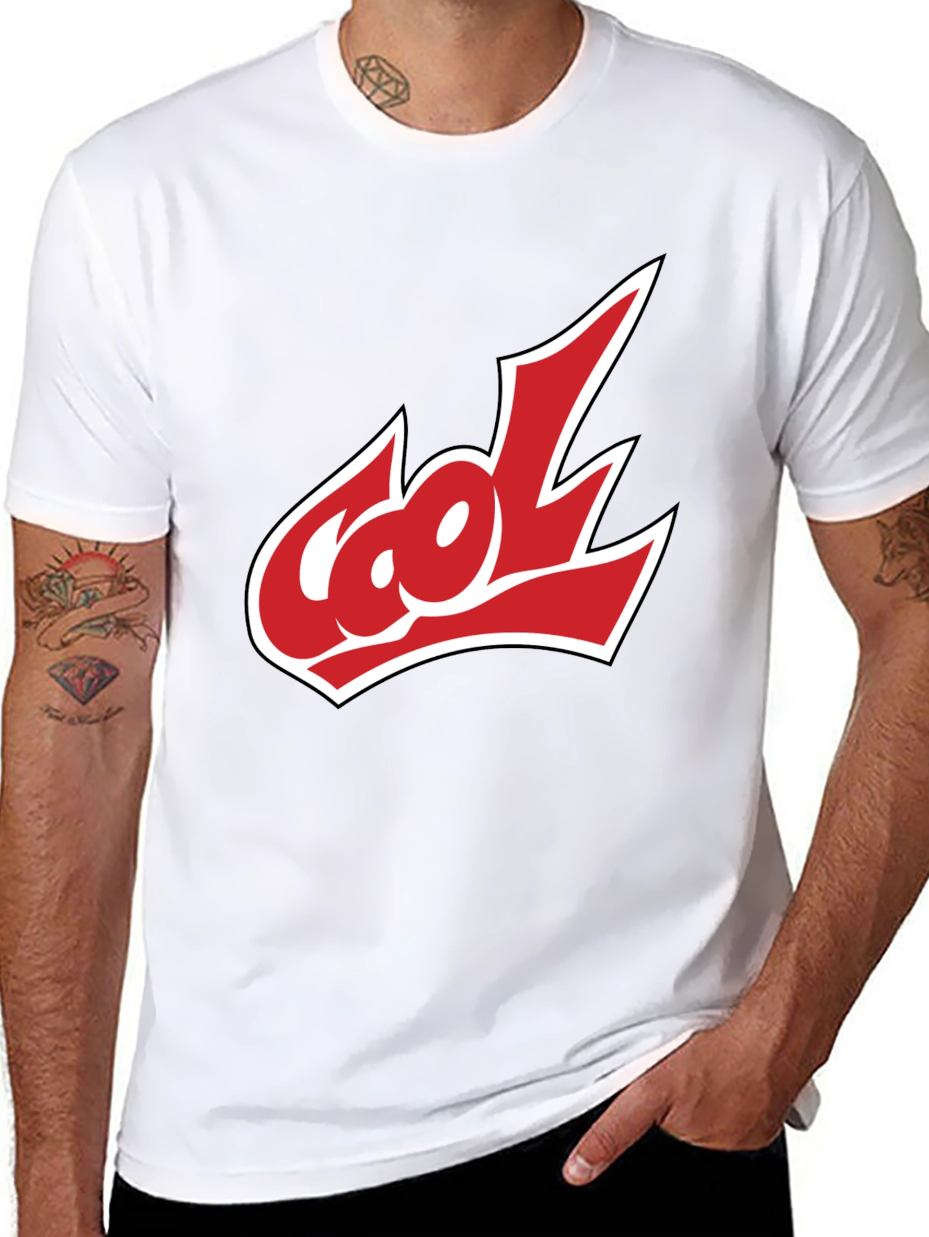 Cool Graphic Print T-Shirt - Stylish Mens Tee