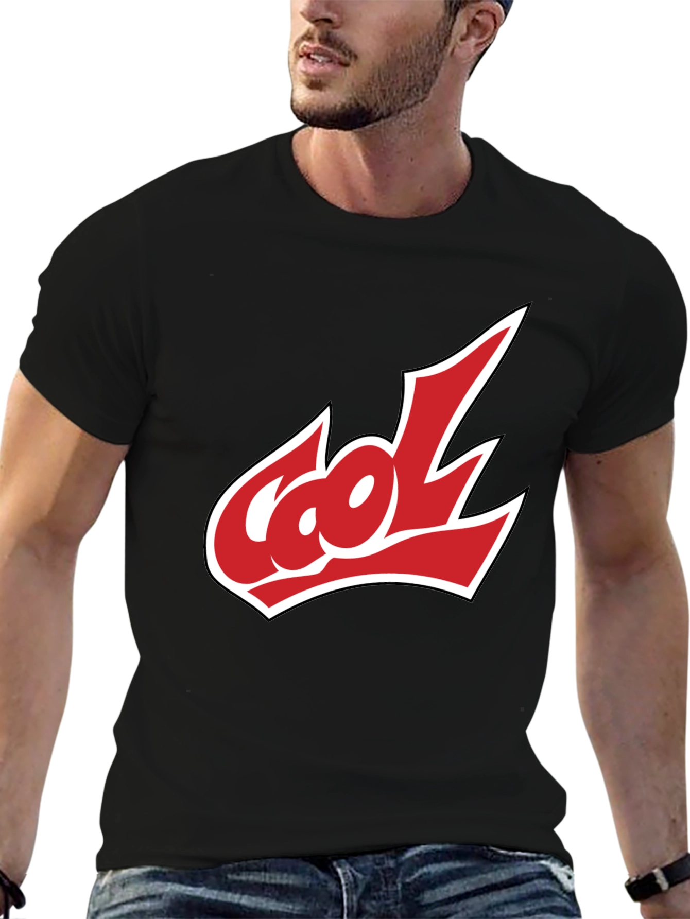 Cool Graphic Print T-Shirt - Stylish Mens Tee