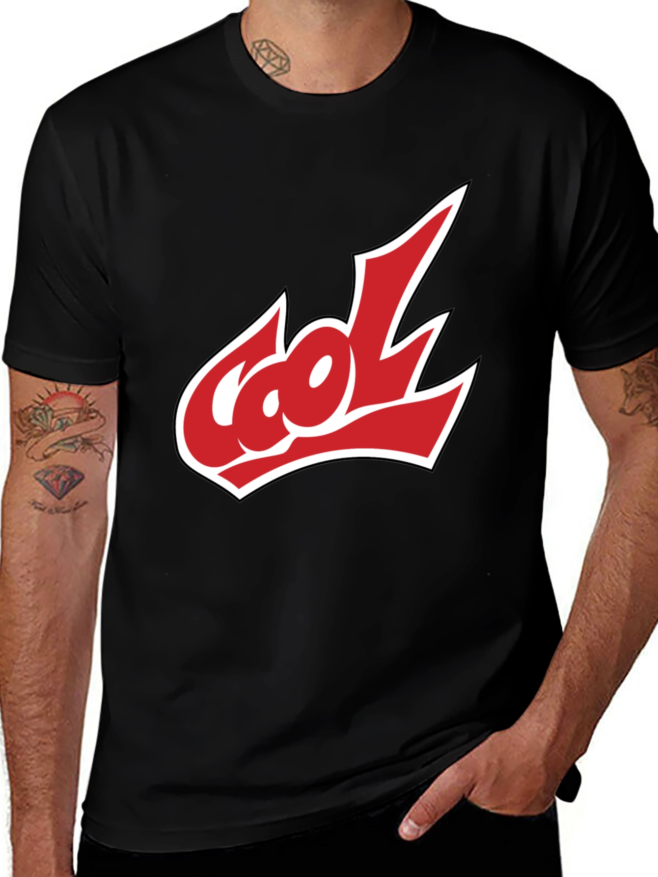 Cool Graphic Print T-Shirt - Stylish Mens Tee