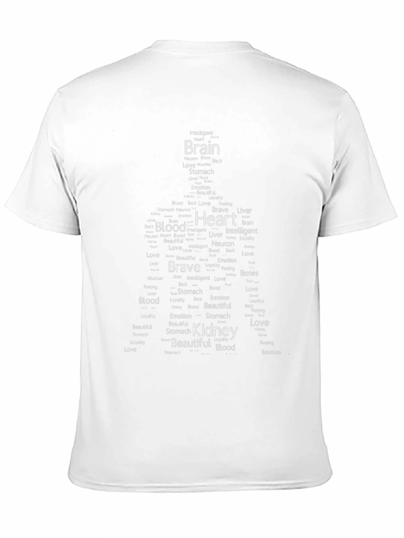 Anatomical Word Art T-Shirt
